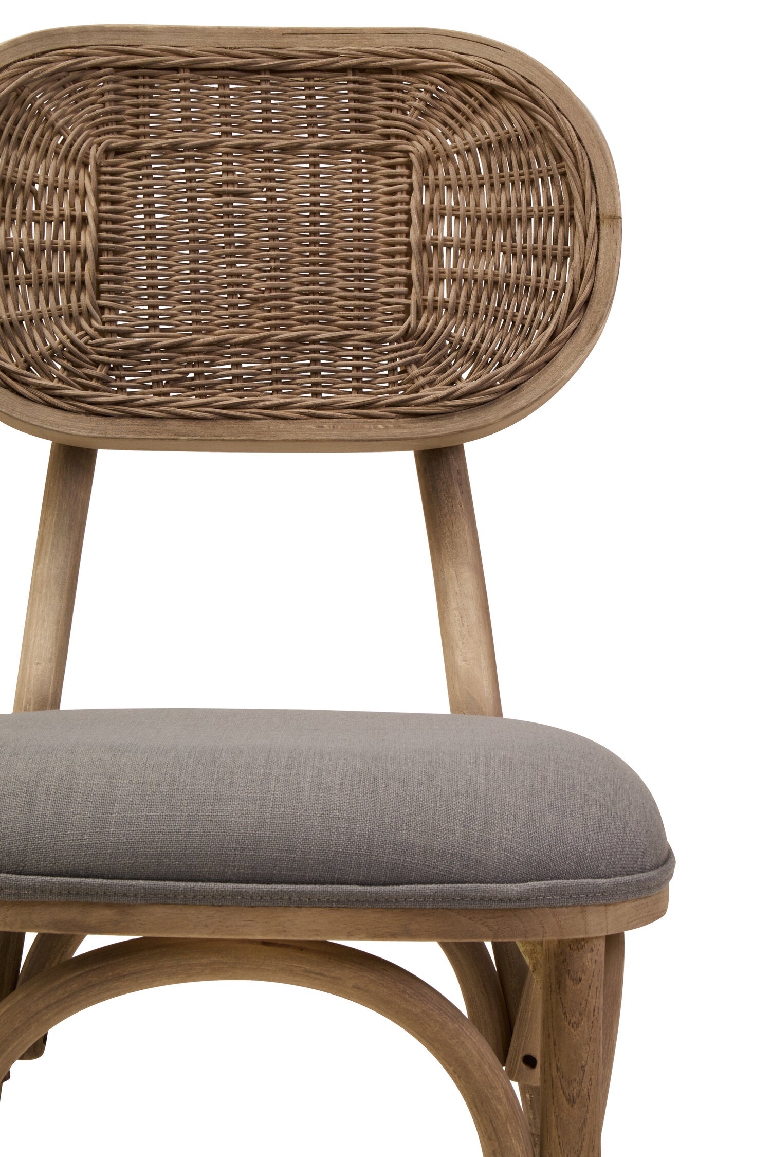 Grey Wash Elm Uphostered Dining Chair - The Orchard Home and Gifts