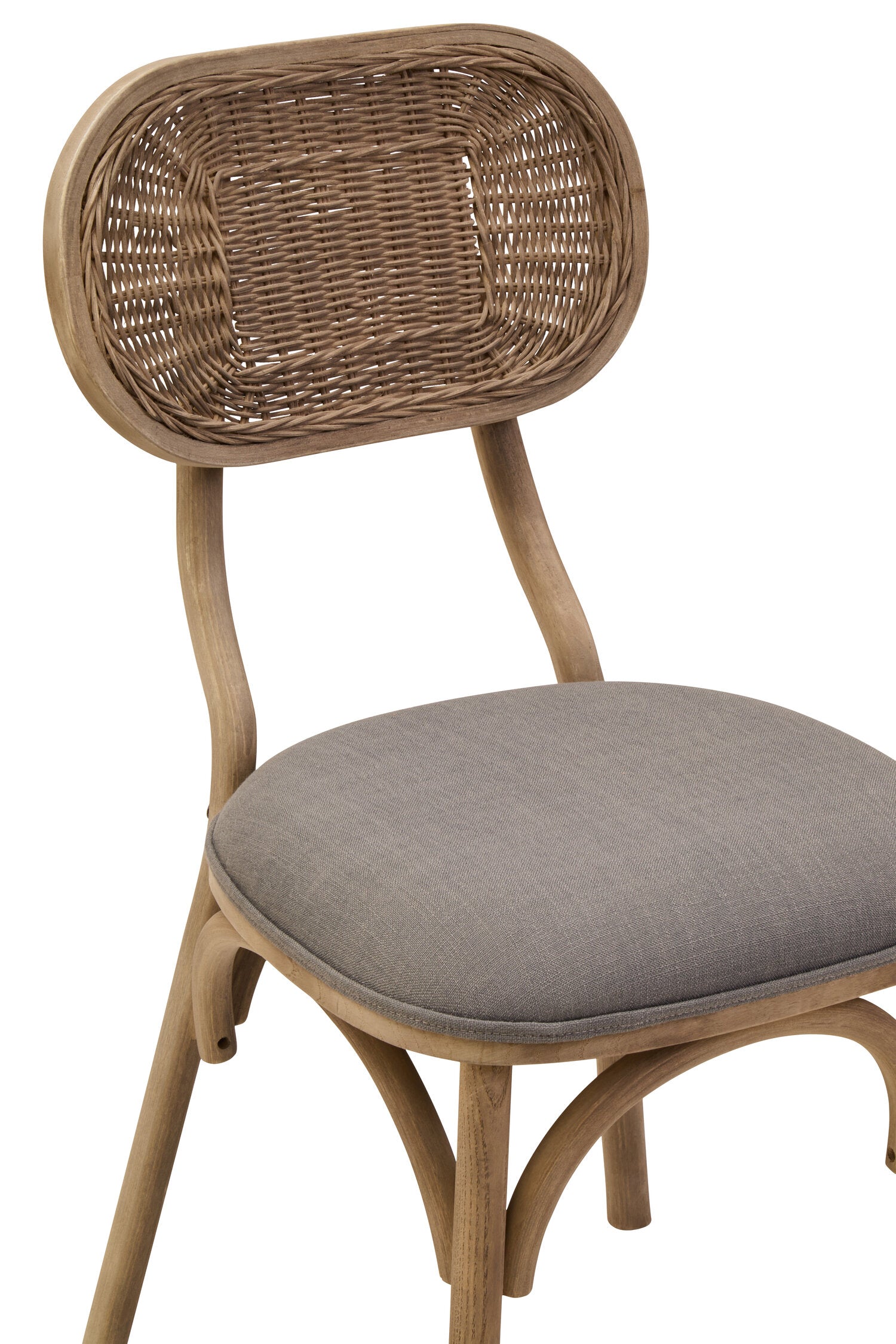 Grey Wash Elm Uphostered Dining Chair - The Orchard Home and Gifts