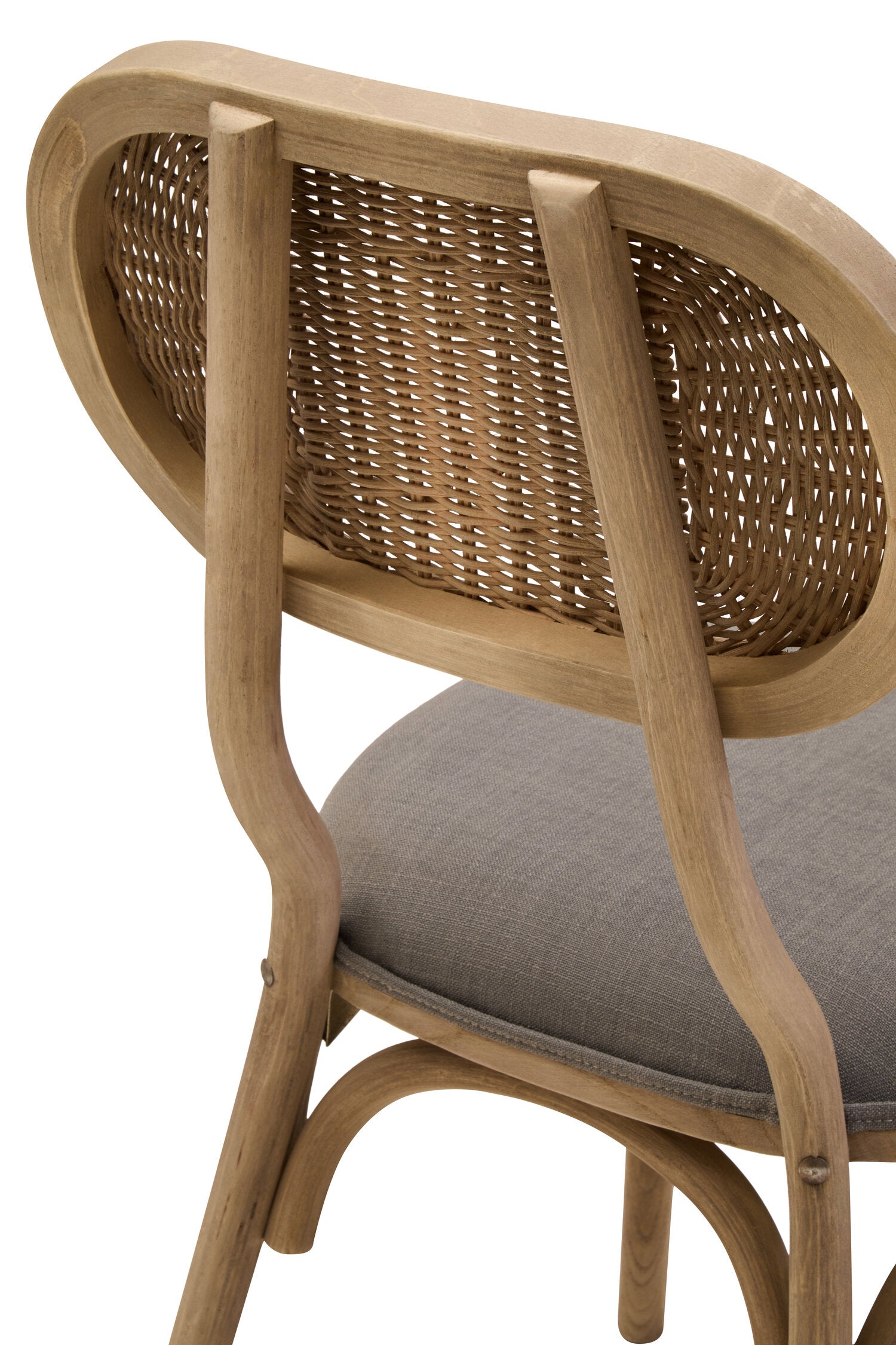 Grey Wash Elm Uphostered Dining Chair - The Orchard Home and Gifts