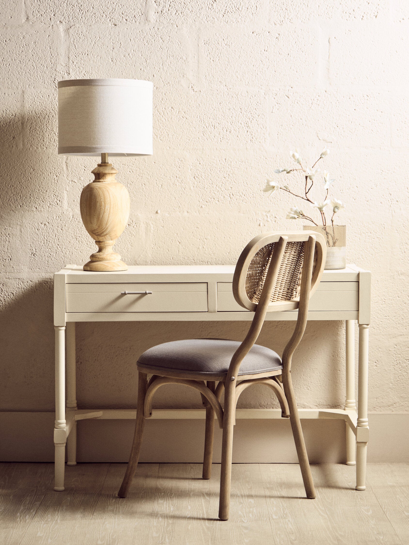 Grey Wash Elm Uphostered Dining Chair - The Orchard Home and Gifts