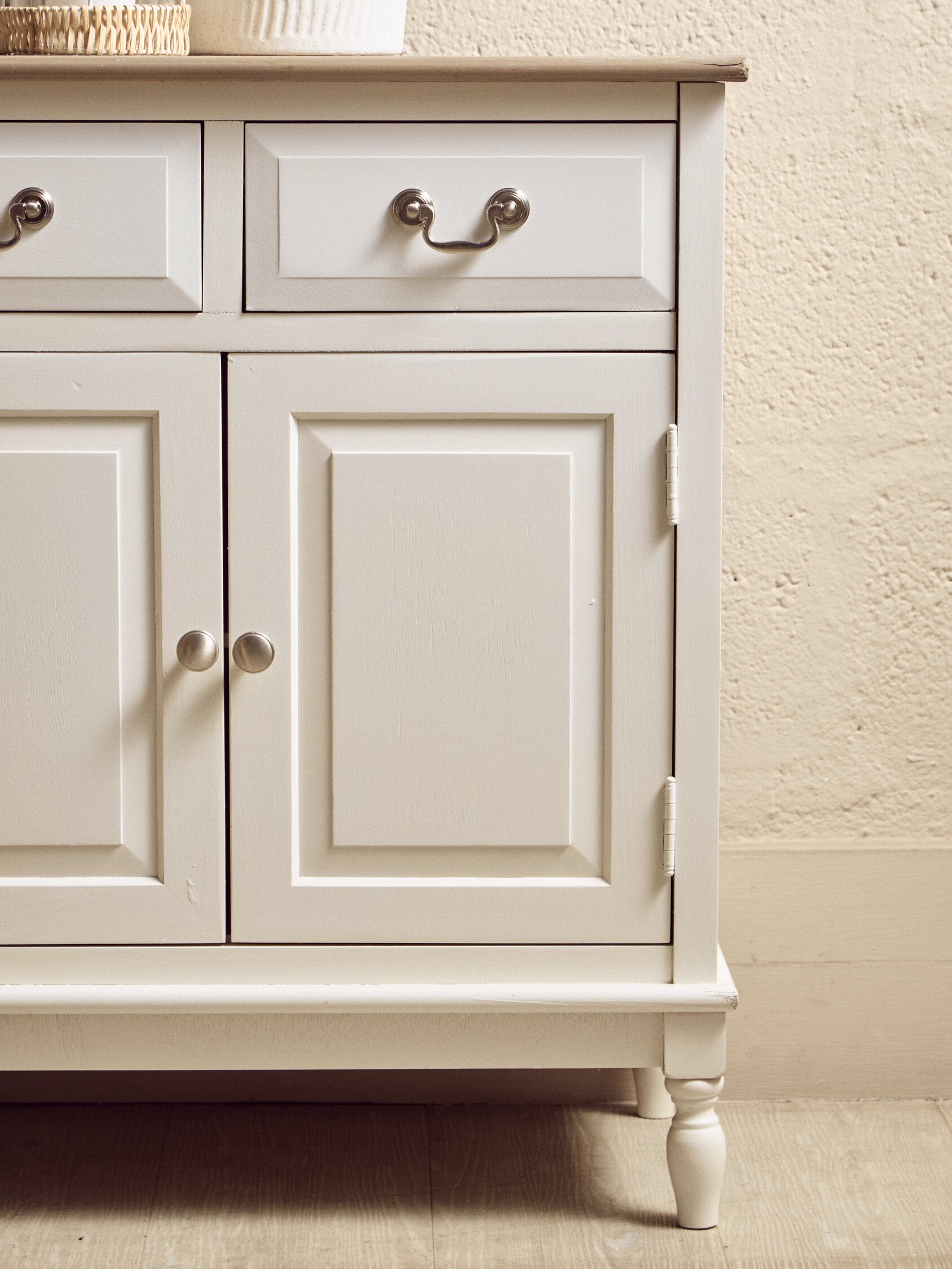 Country White Two Door Sideboard - The Orchard Home and Gifts