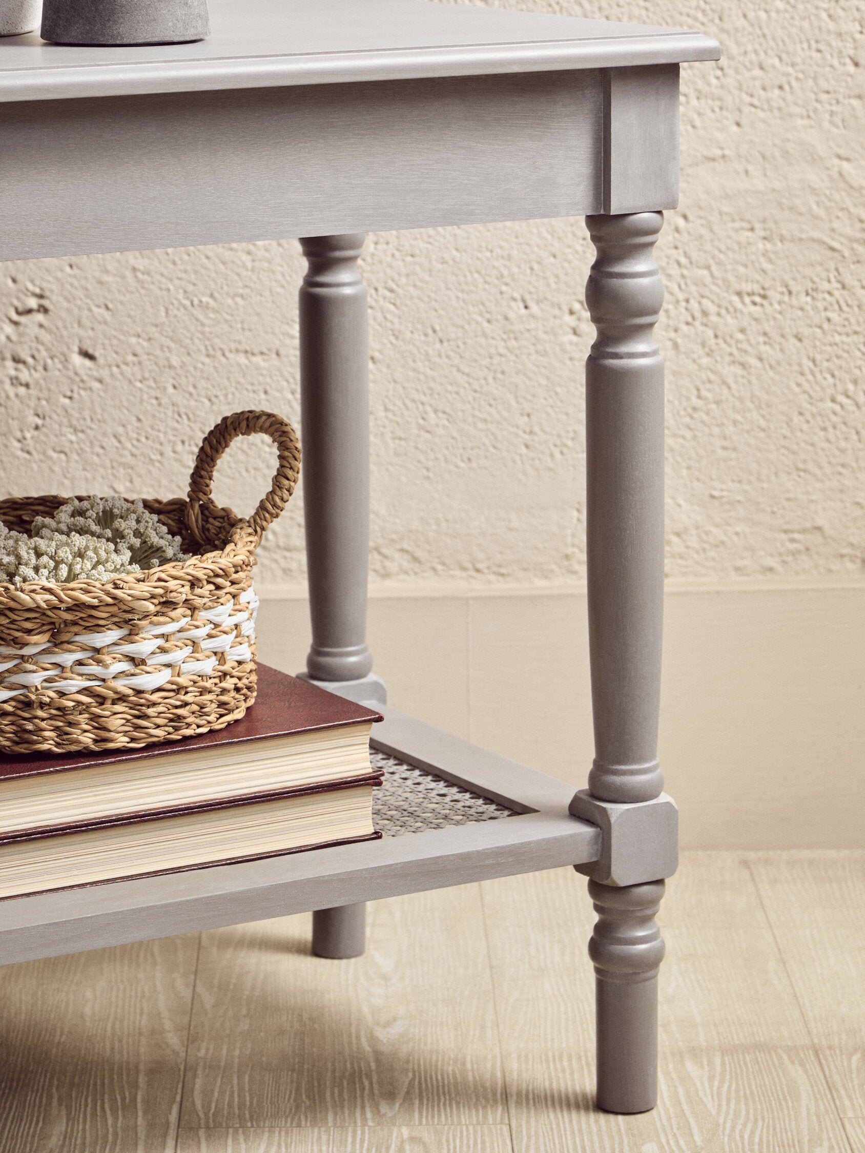 Classic Slate Grey Side Table - The Orchard Home and Gifts