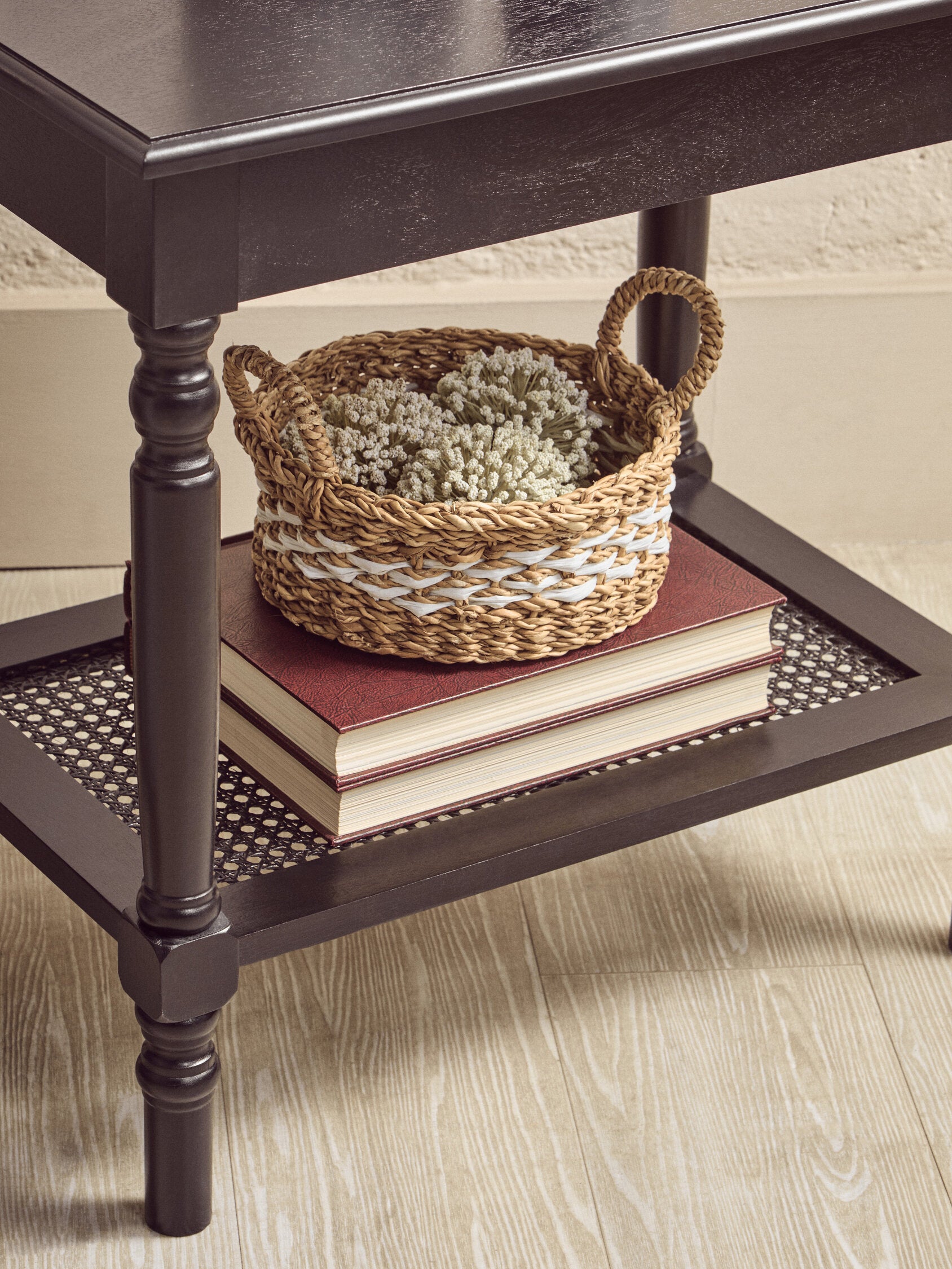Classic Antique Black Side Table - The Orchard Home and Gifts