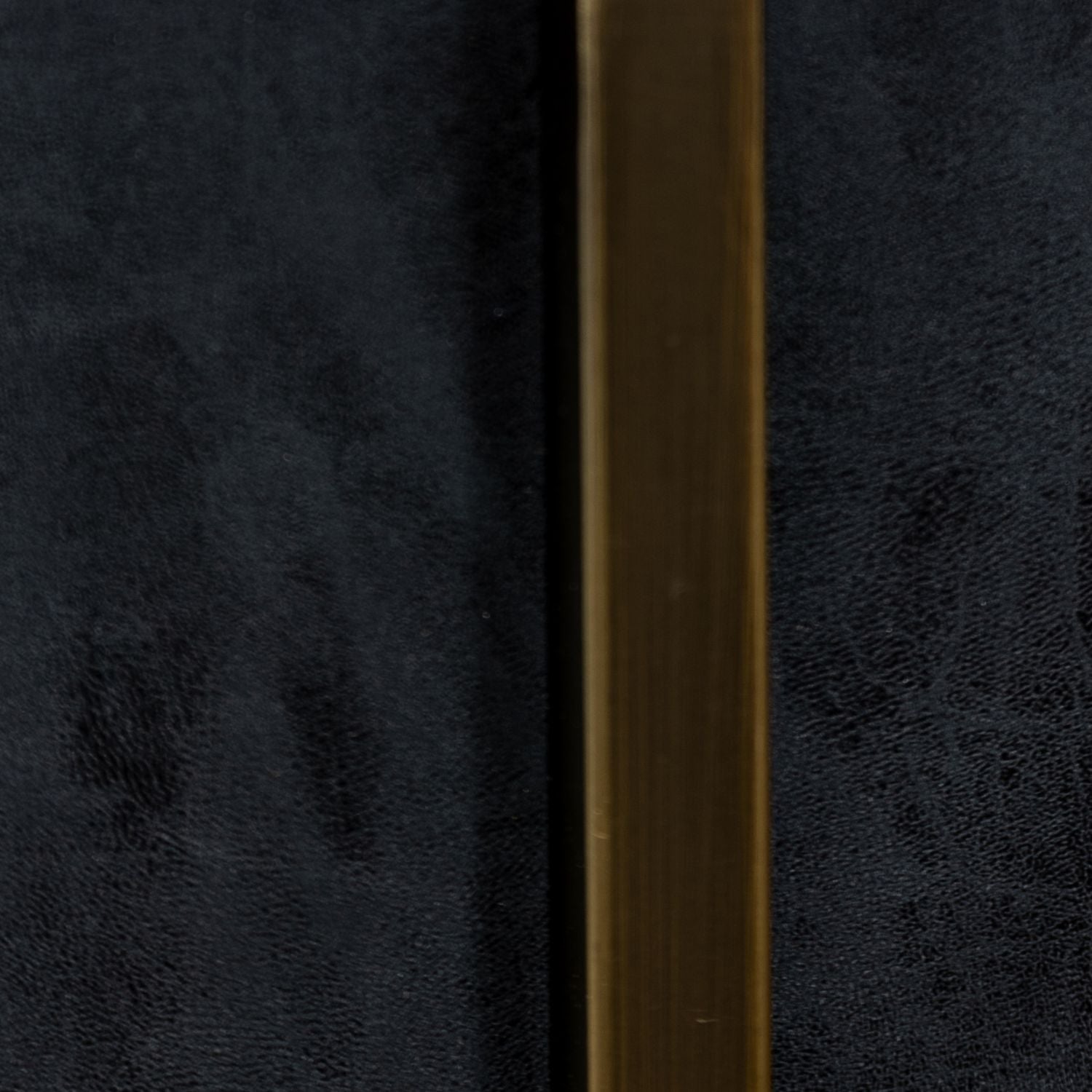 Black Faux Leather Curved Low Back Dining Chair - CLEARANCE