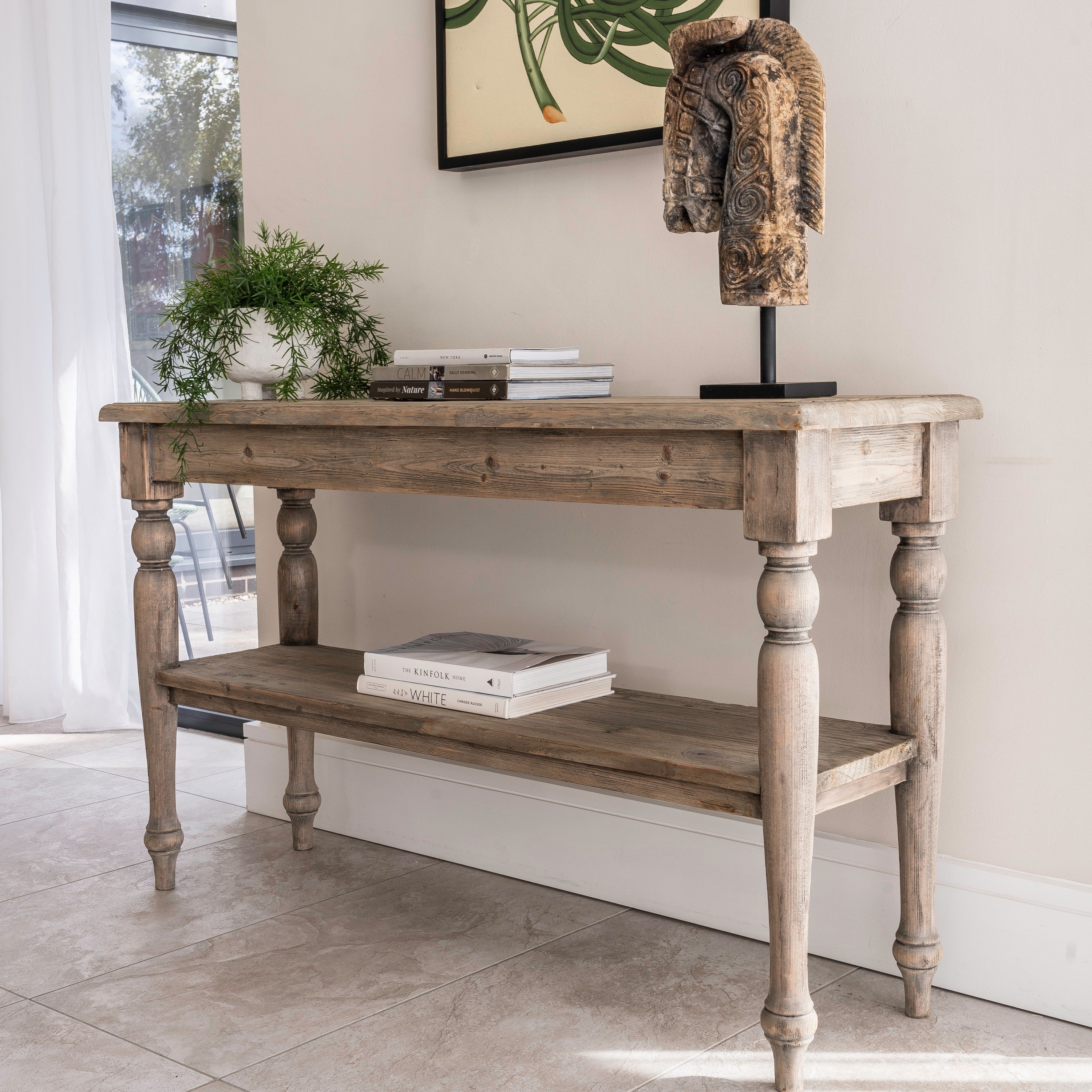 Blakeney Console Table with Shelf - The Orchard Home and Gifts