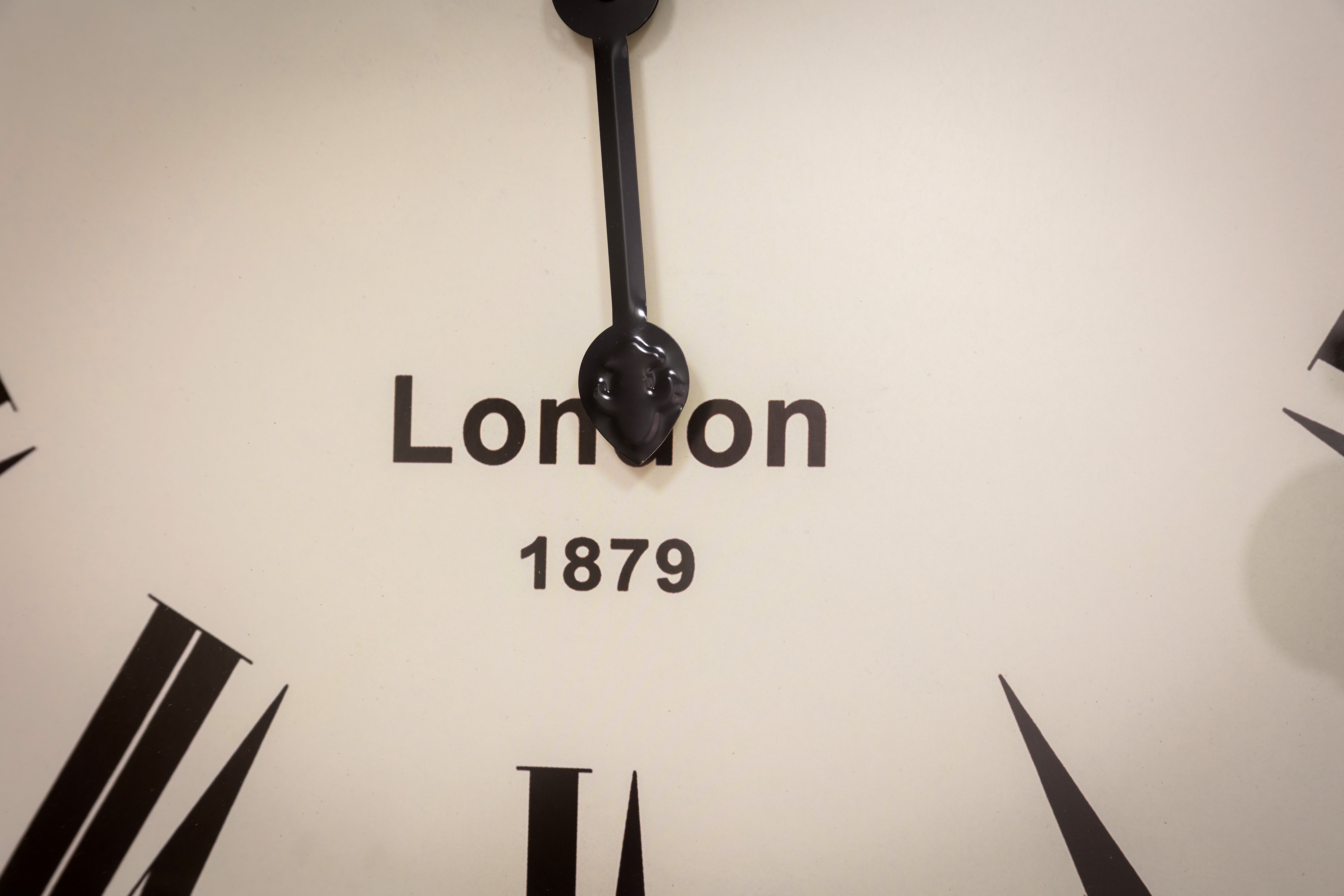 Brass Oversized Kensington Pocket Watch Wall Clock