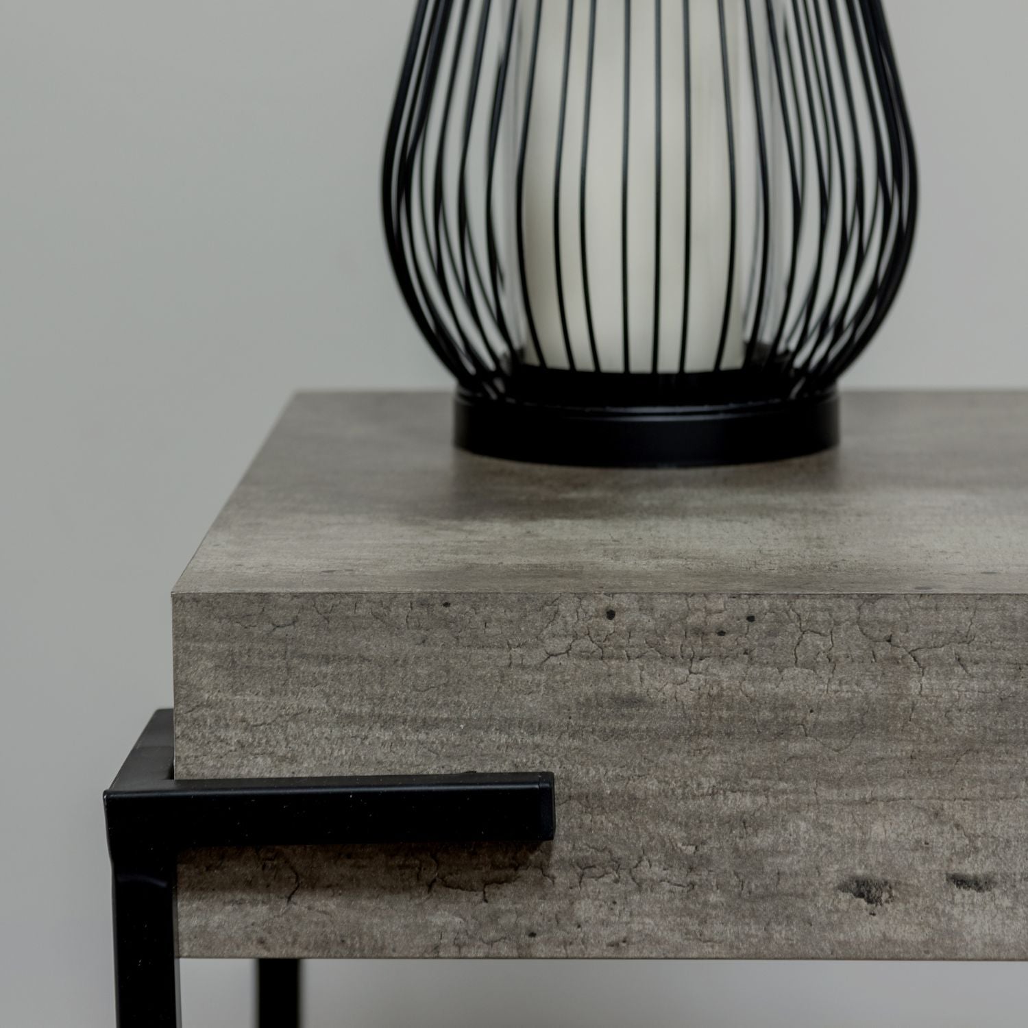 Brunswick Concrete Effect Side Table