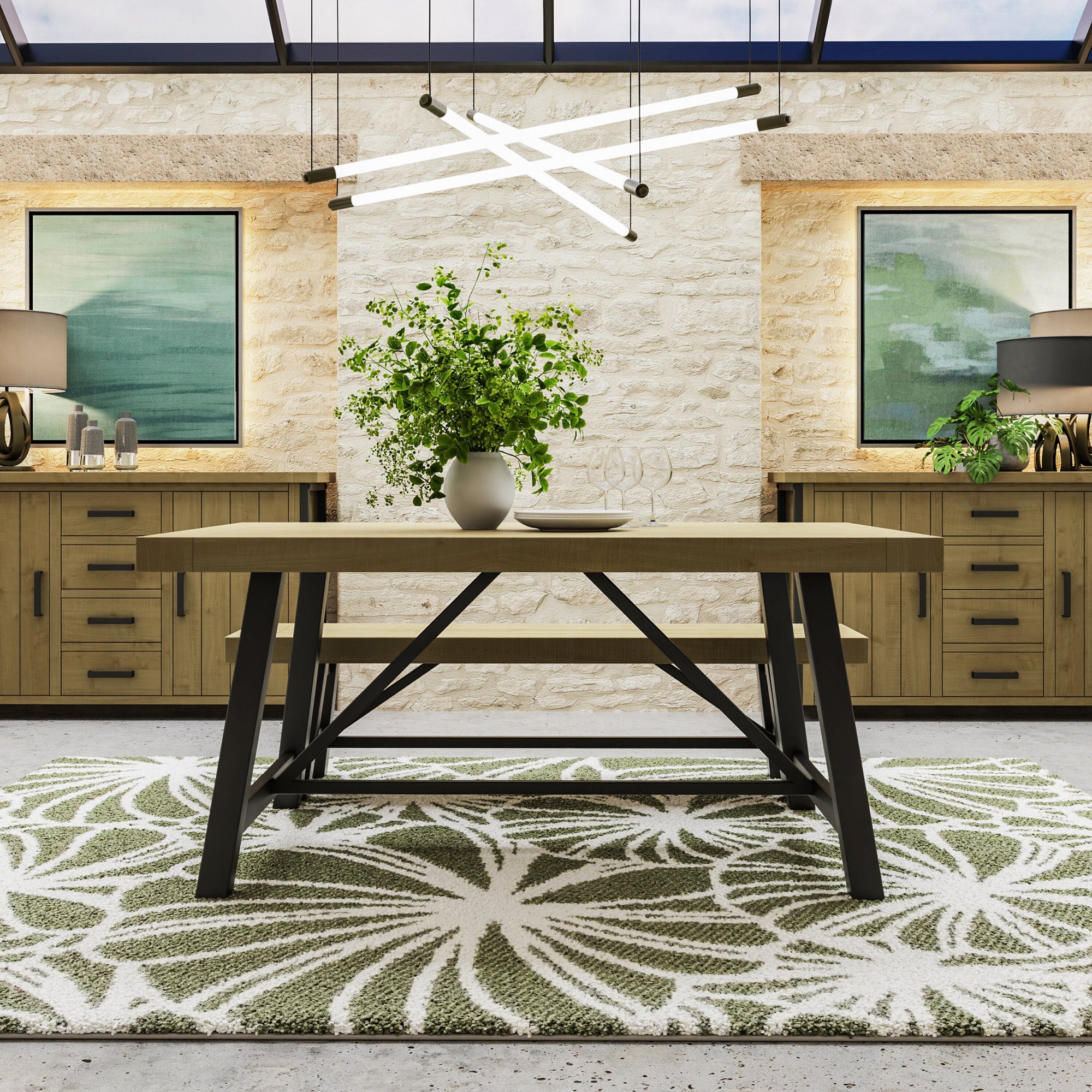 Pendlebury Driftwood Reclaimed Pine Dining Table 160cm - The Orchard Home and Gifts