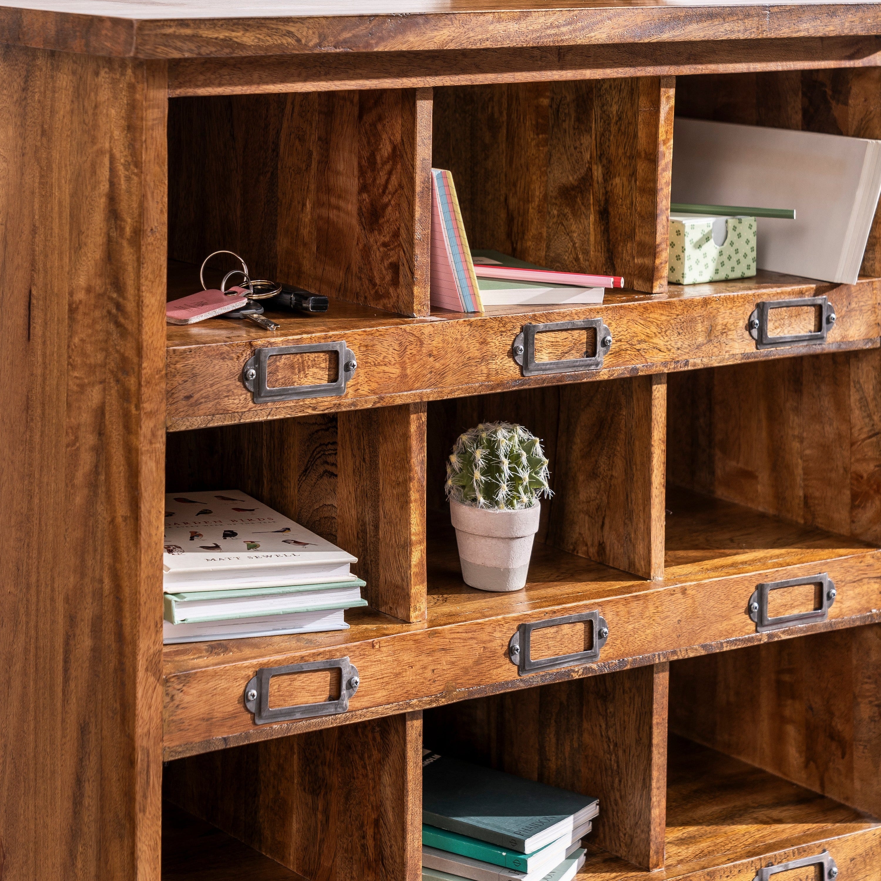 Industrial Vintage Boot Room Storage Locker - The Orchard Home and Gifts