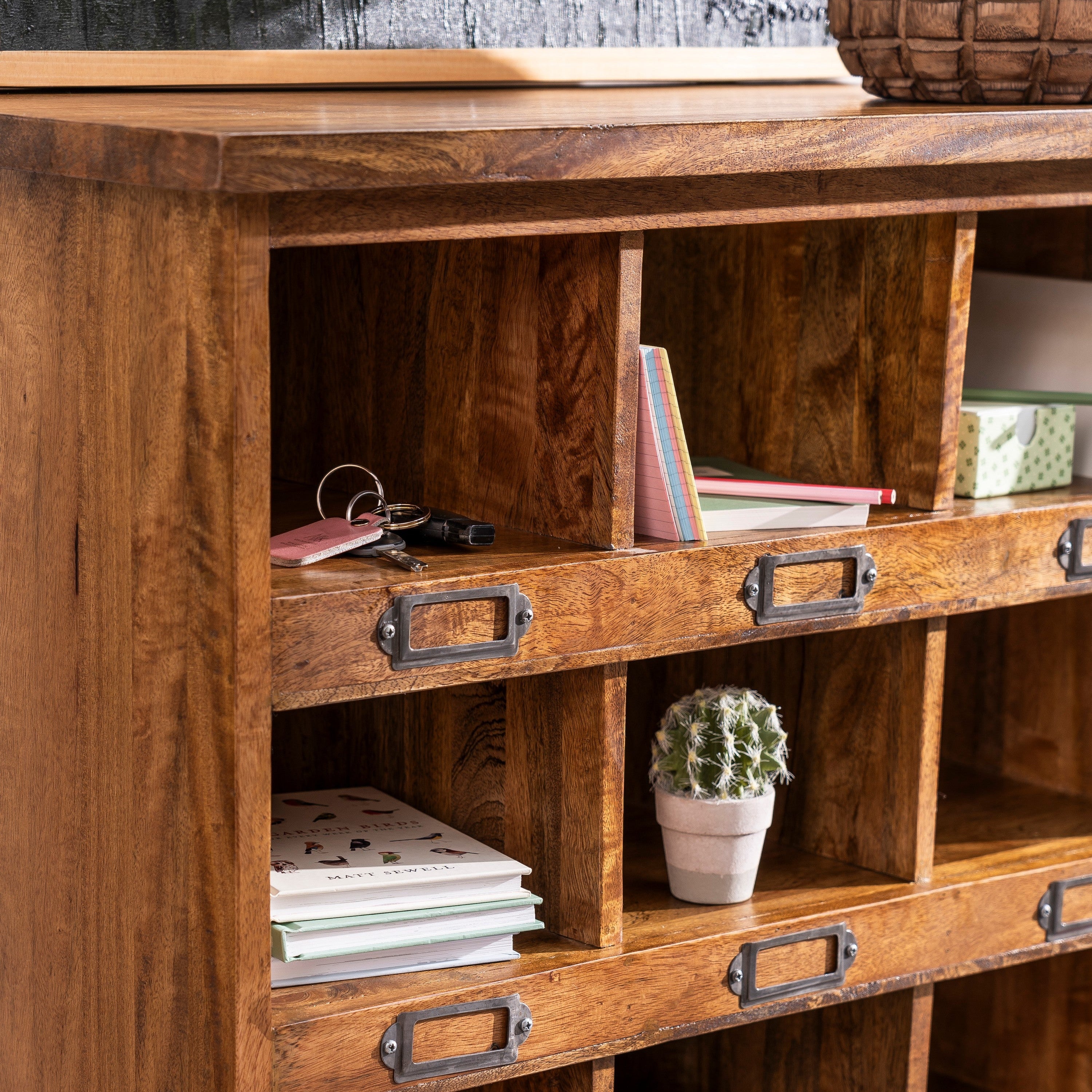 Industrial Vintage Boot Room Storage Locker - The Orchard Home and Gifts