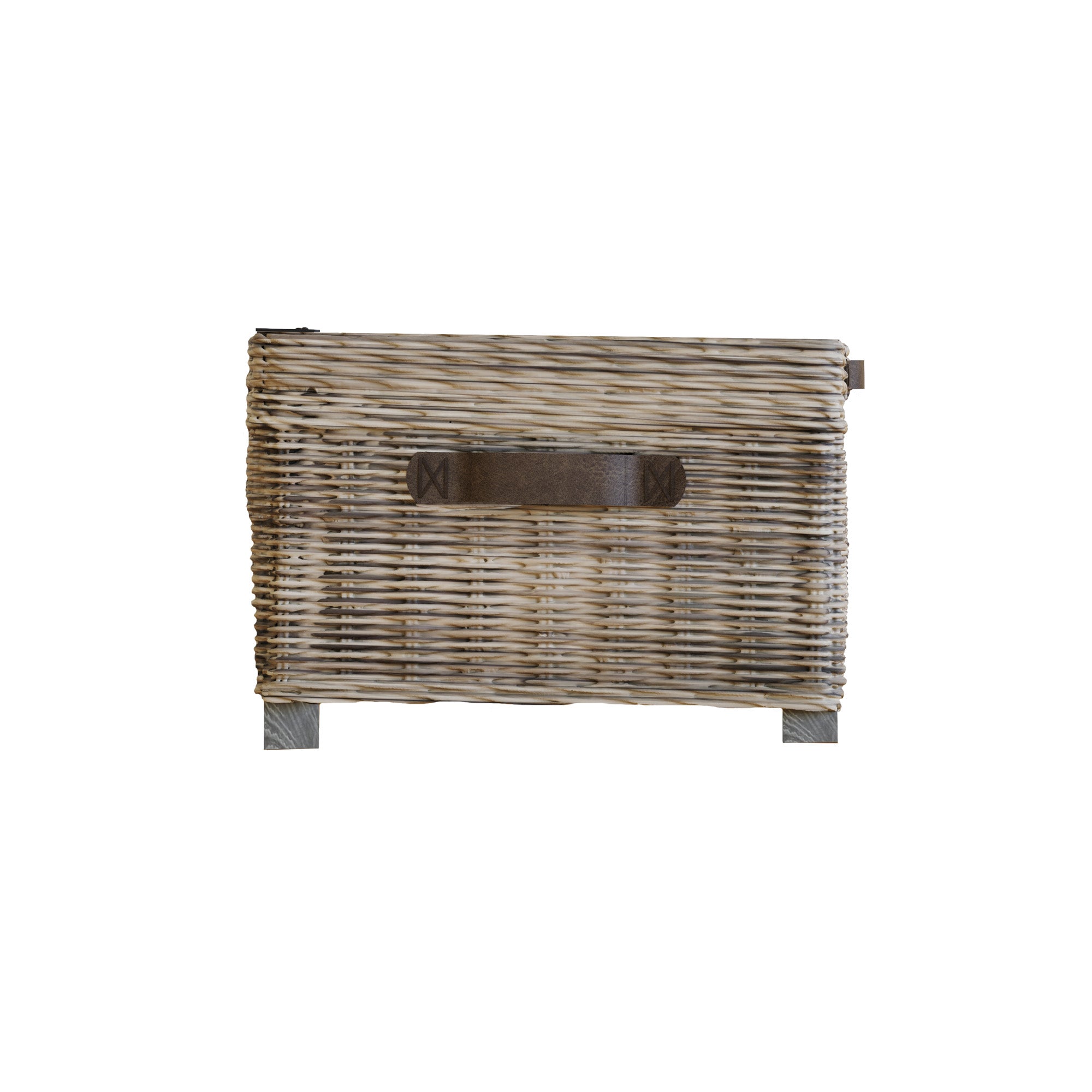 Washed Rattan Storage Coffee Table - The Orchard Home and Gifts