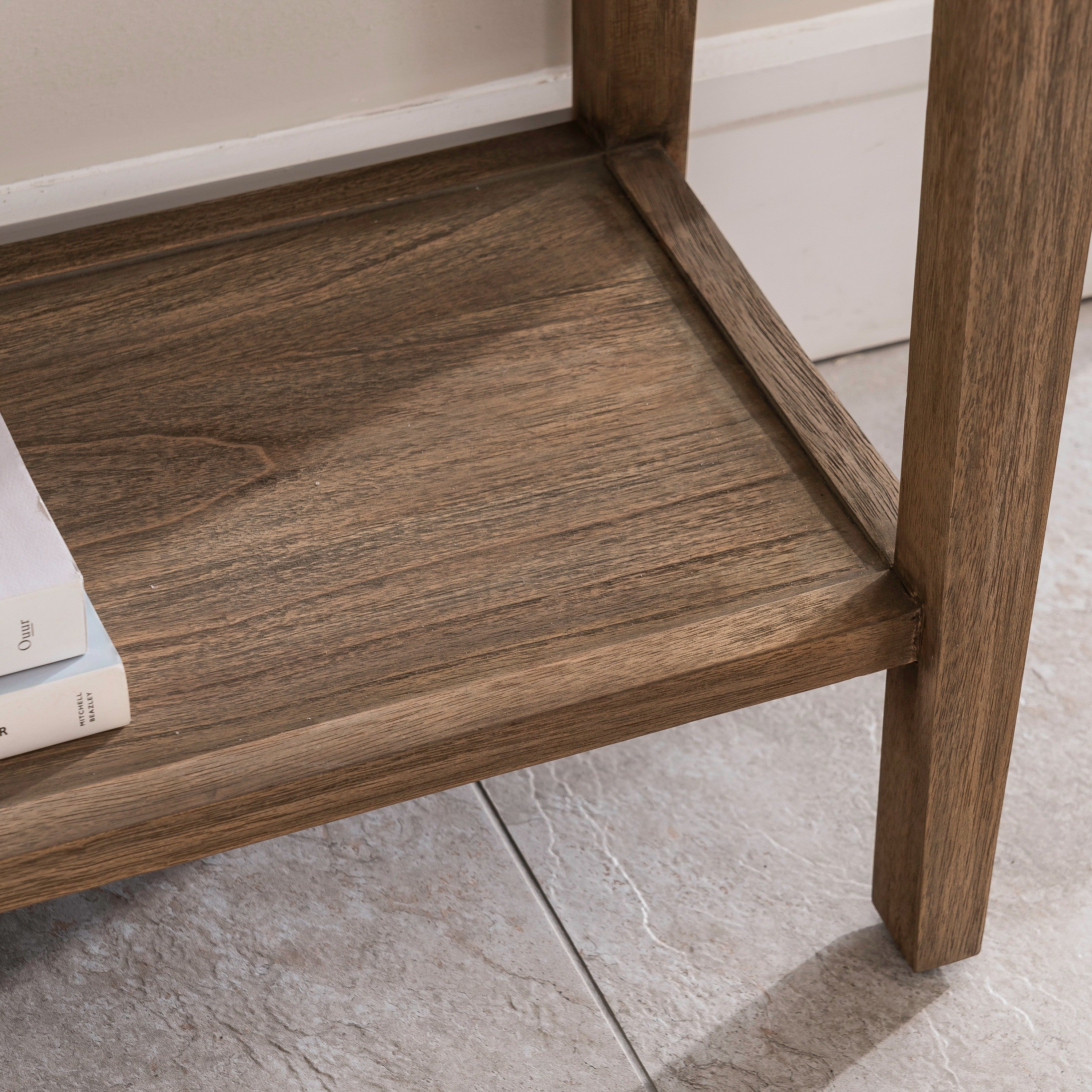 Monte Natural Wood and Rattan Console Table - The Orchard Home and Gifts
