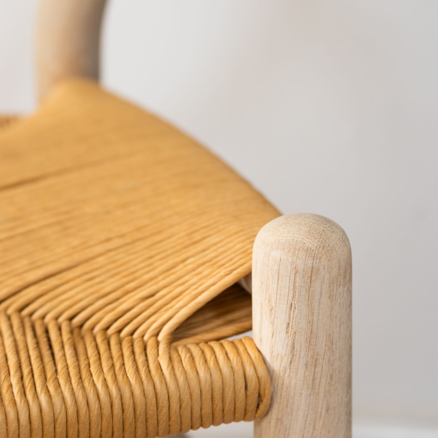 Oak Open Back Dining Chair