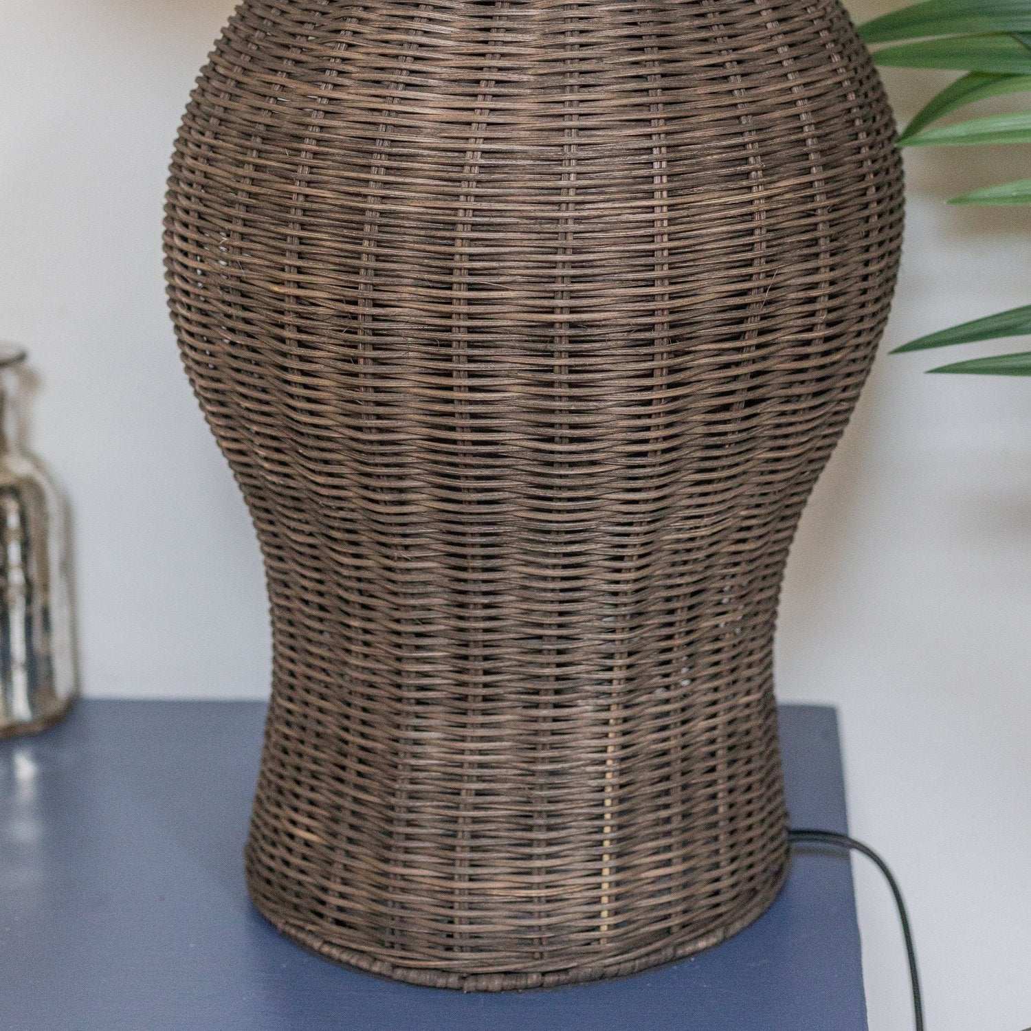 Large Rattan Urn Table Lamp | PRE ORDER
