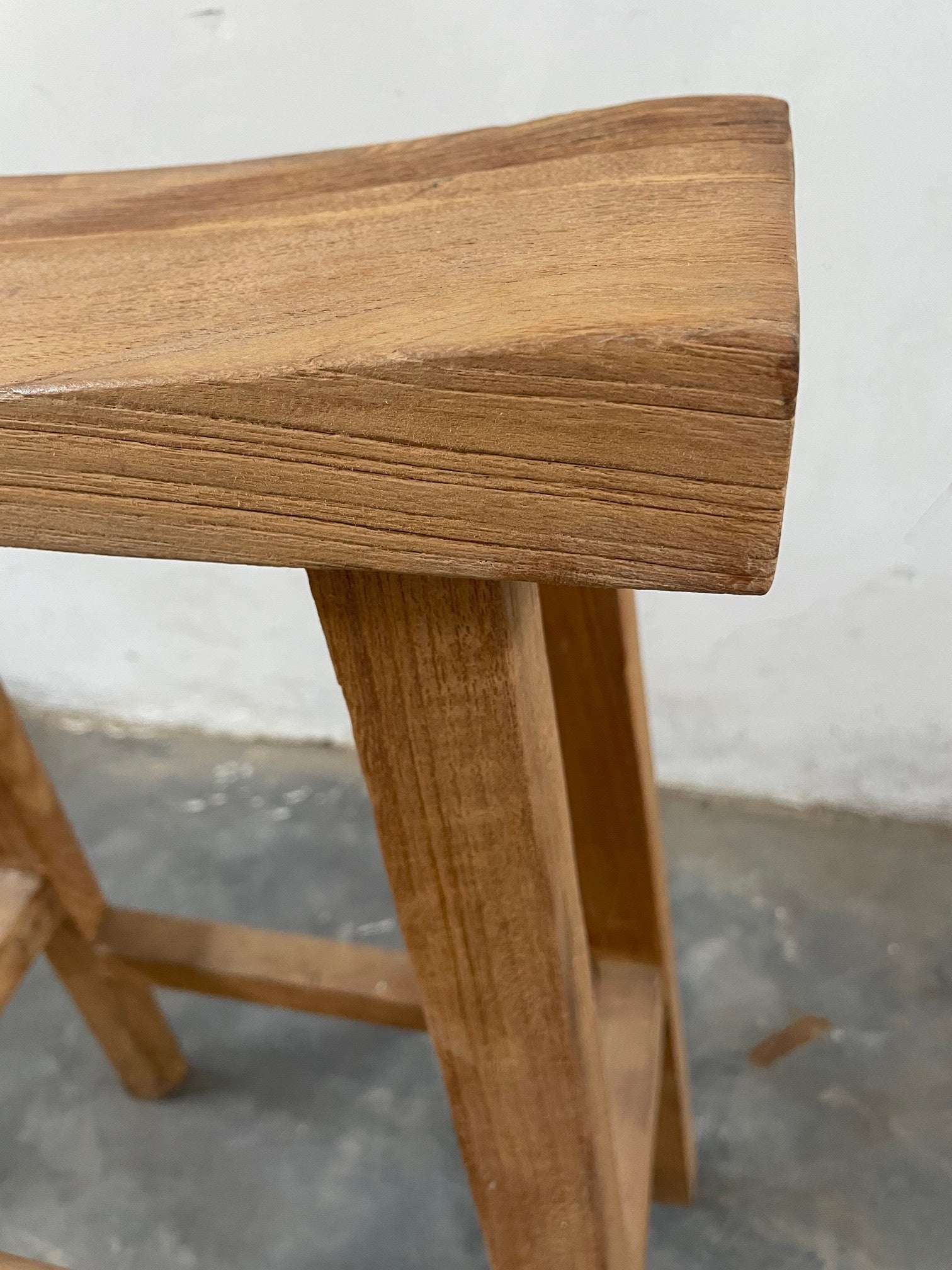Reclaimed Teak Kitchen Bar Stool - The Orchard Home and Gifts