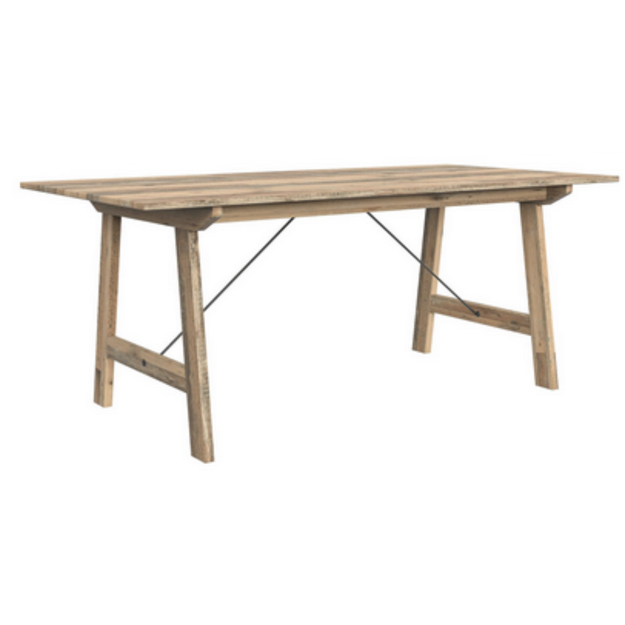 Trestle Large Dining Table