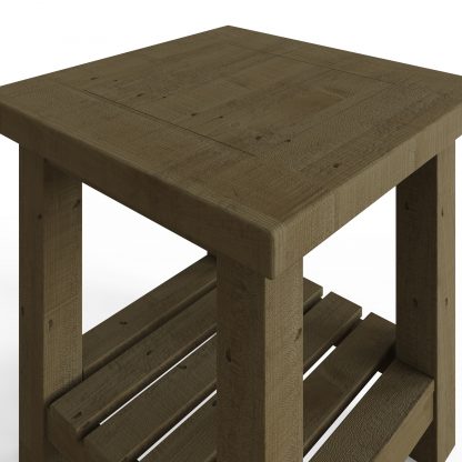 Drift Reclaimed Pine Lamp Side Table