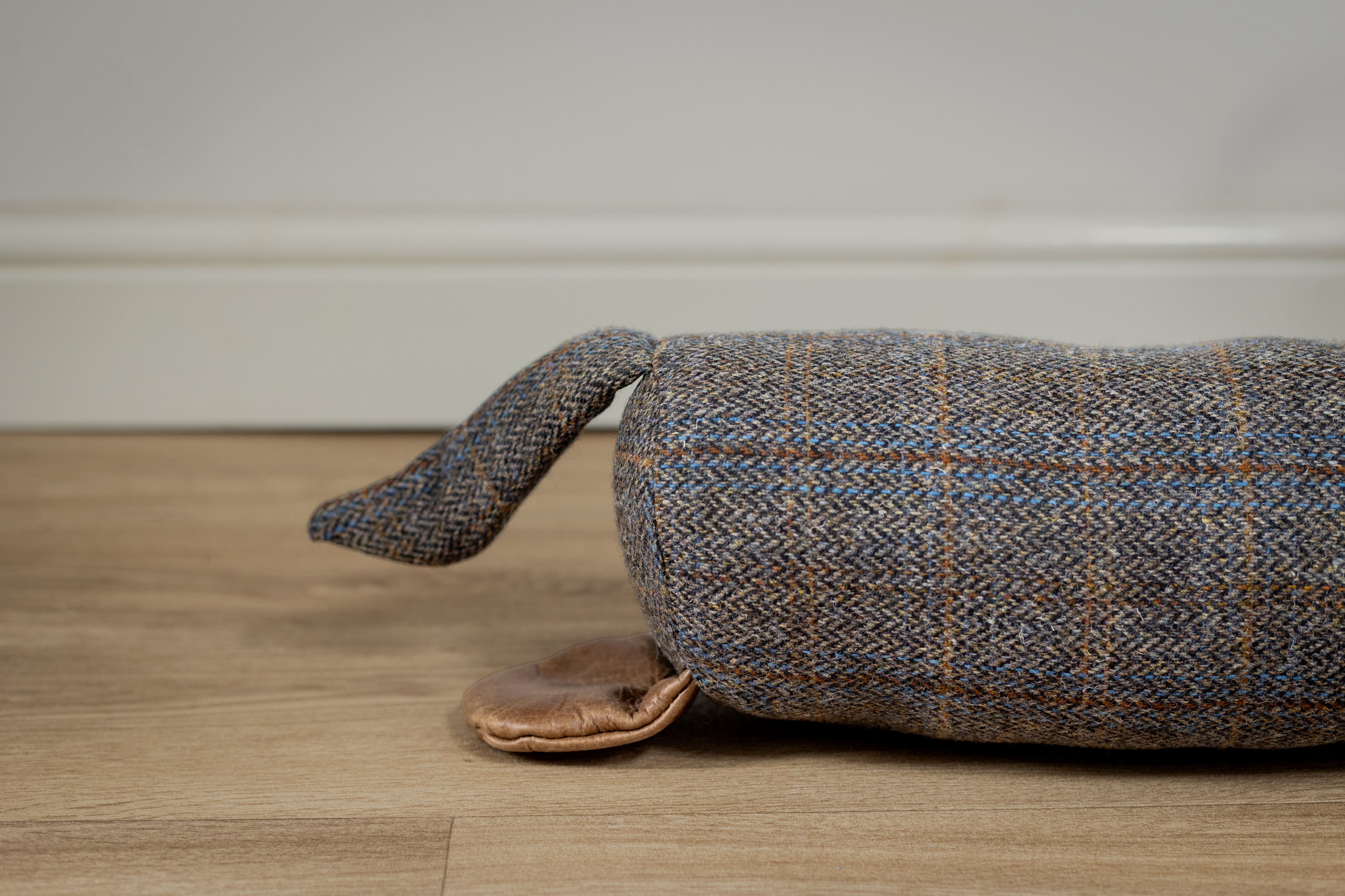 Uist Night Harris Tweed Dog Door Draught Excluder