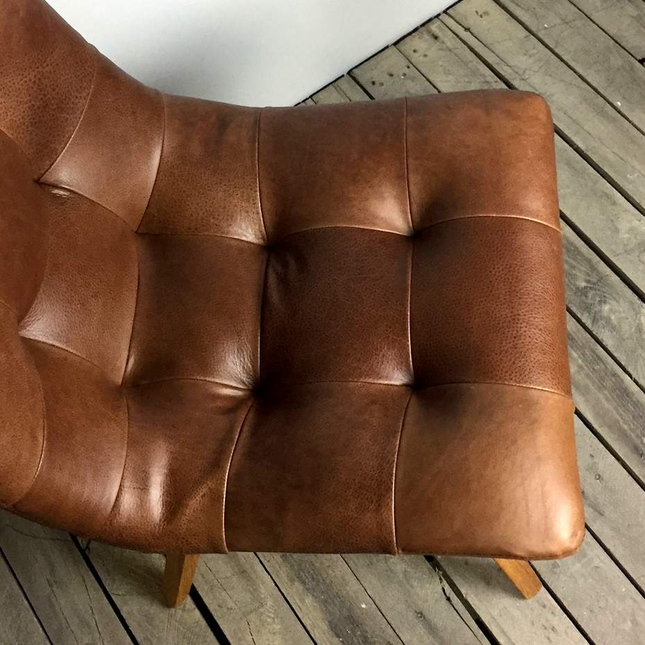 Allegro Brown Cerato Leather Dining Chair - The Orchard Home and Gifts