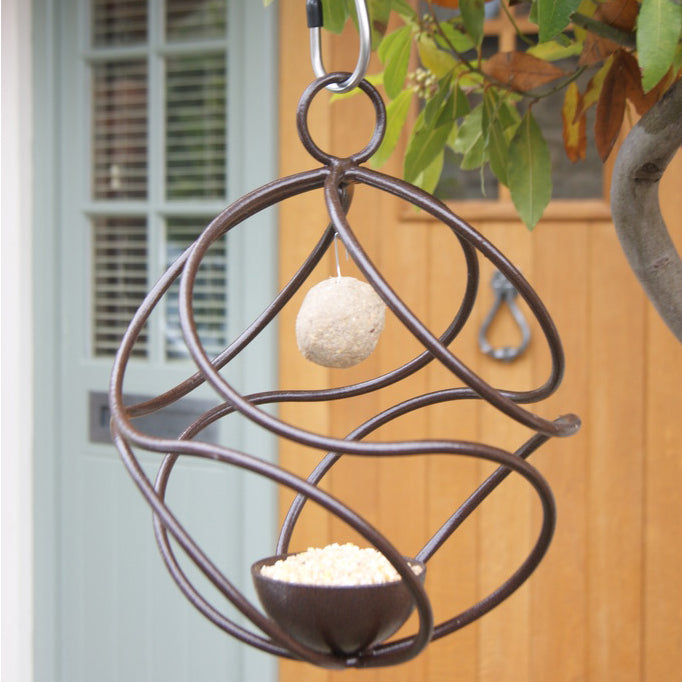 Tangle Hanging Steel Bird Feeder - The Orchard Home and Gifts