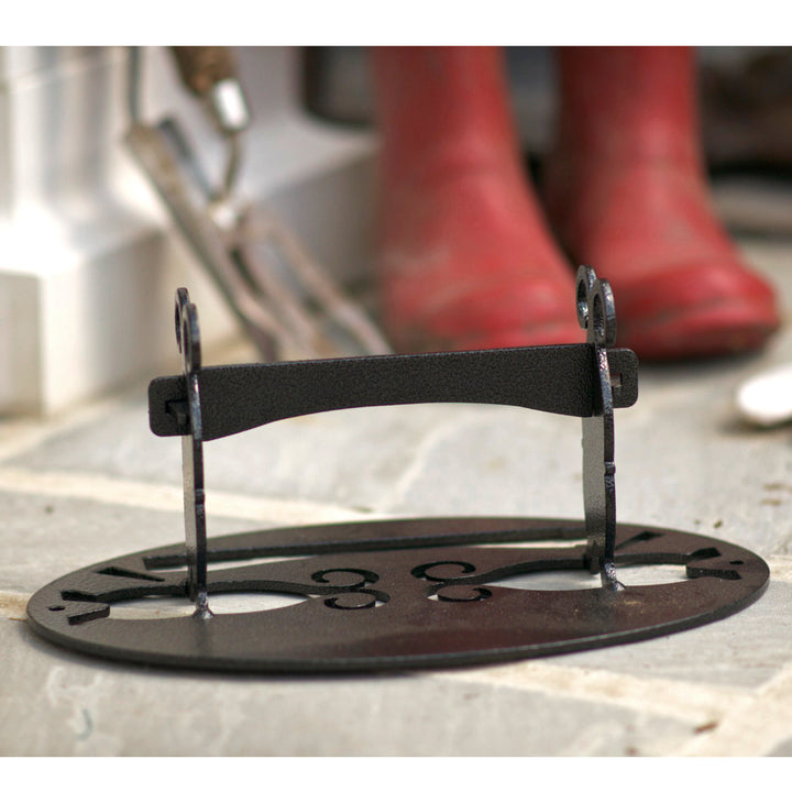 Oval Steel Boot Scraper - The Orchard Home and Gifts