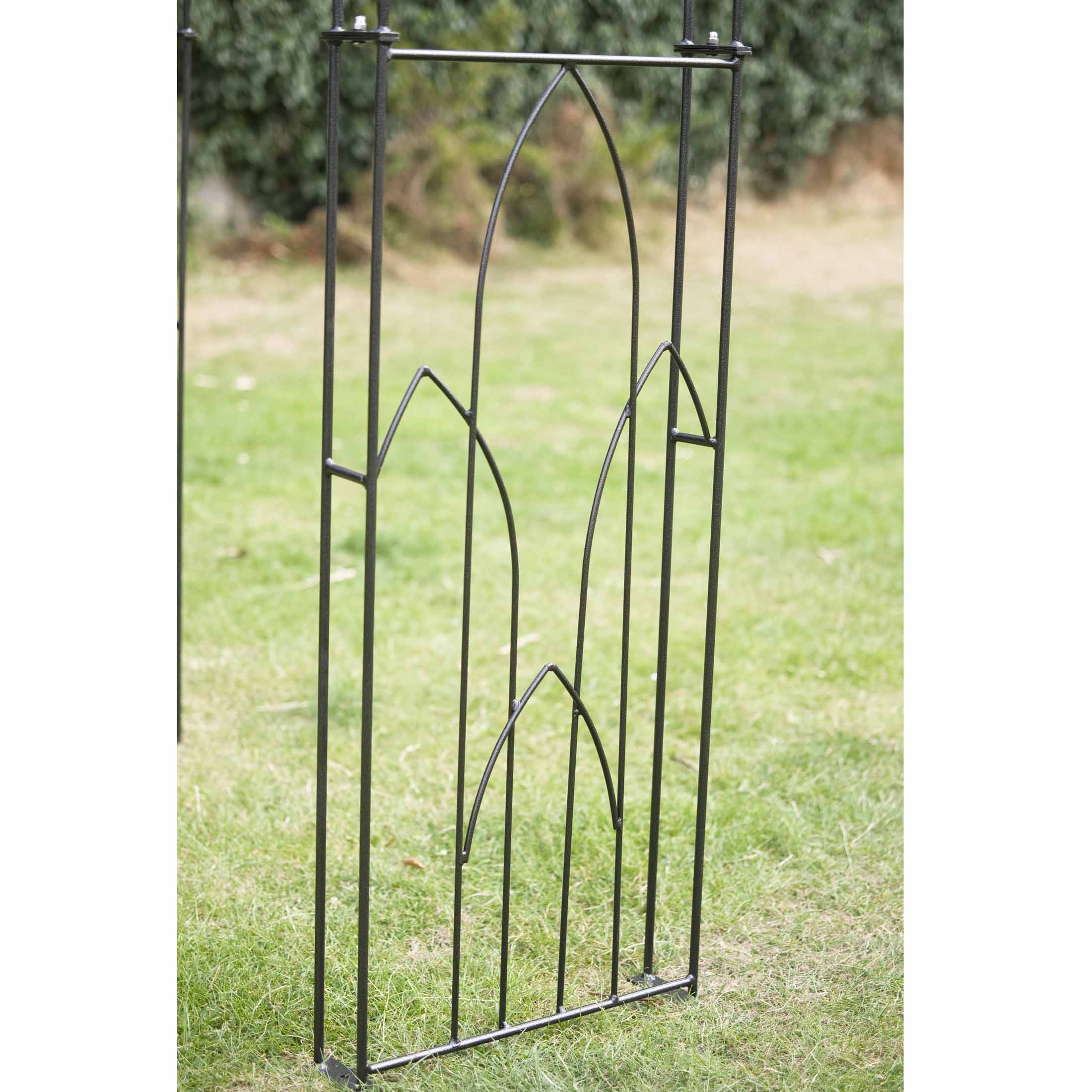Gothic Steel Garden Arch - The Orchard Home and Gifts