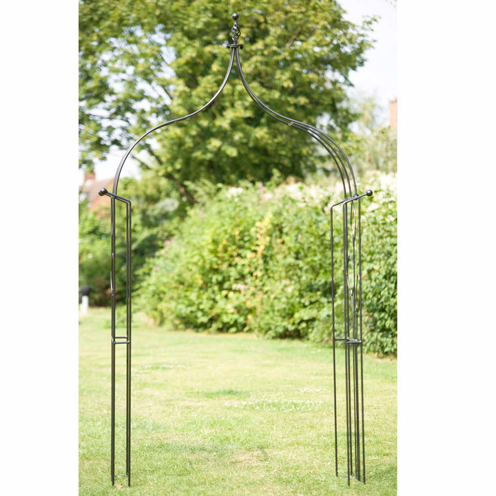 Flower Ogee Steel Garden Arch - The Orchard Home and Gifts