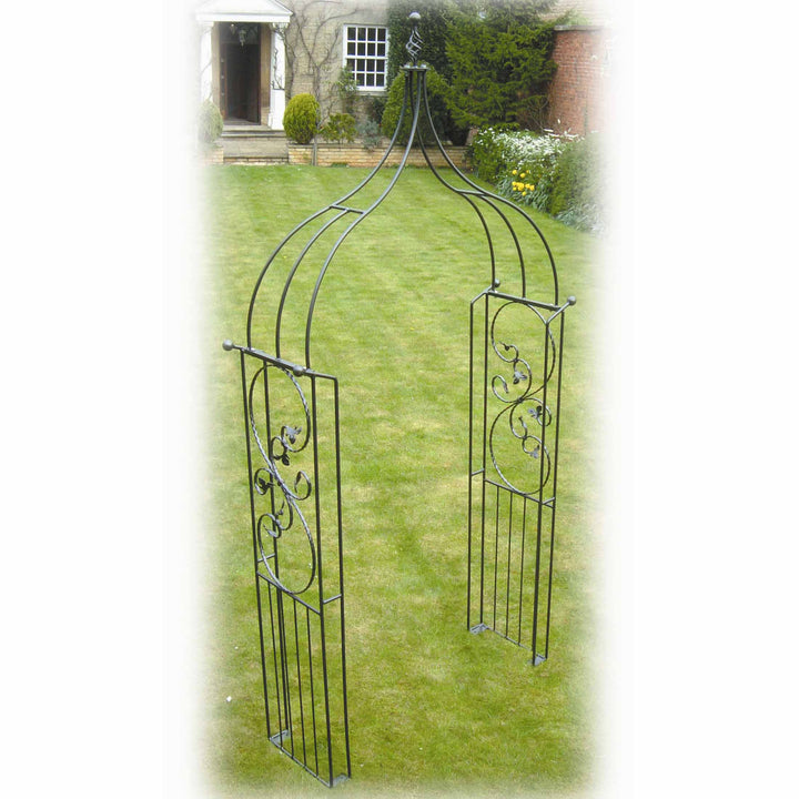 Imperial Ogee Steel Garden Arch - The Orchard Home and Gifts