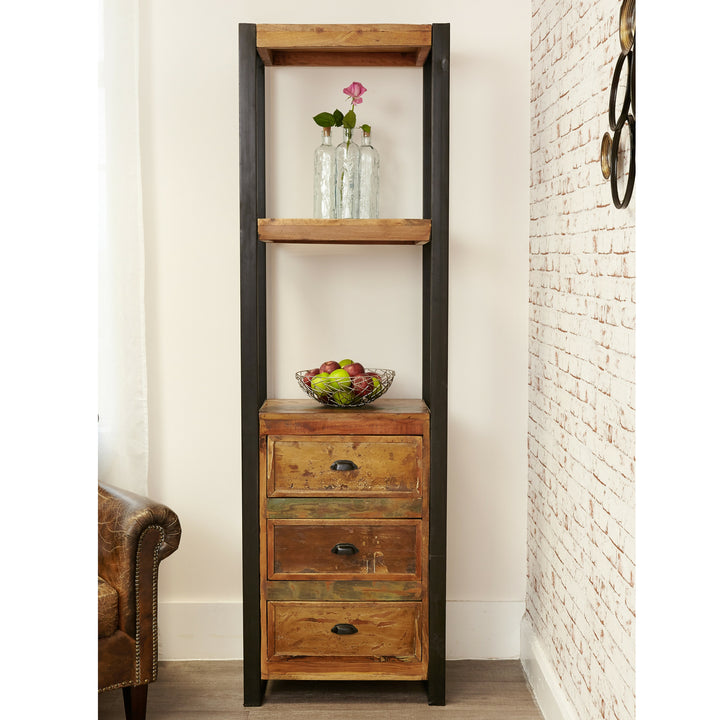 Shoreditch Alcove Bookcase With Drawers - The Orchard Home and Gifts