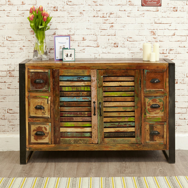 Shoreditch Six Drawer Sideboard - The Orchard Home and Gifts