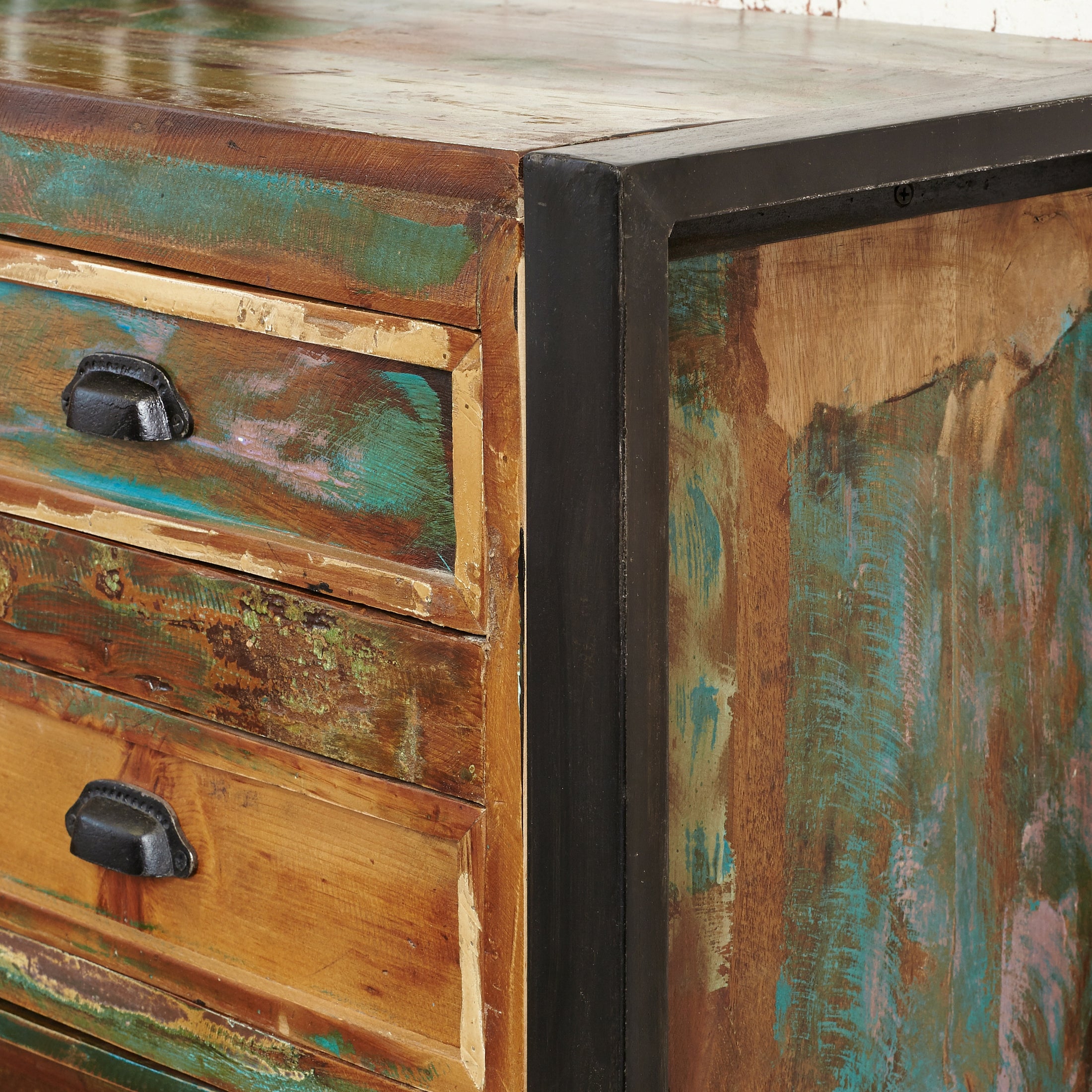 Shoreditch Large Six Drawer Sideboard - The Orchard Home and Gifts