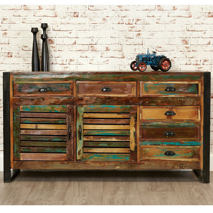 Shoreditch Large Six Drawer Sideboard - The Orchard Home and Gifts
