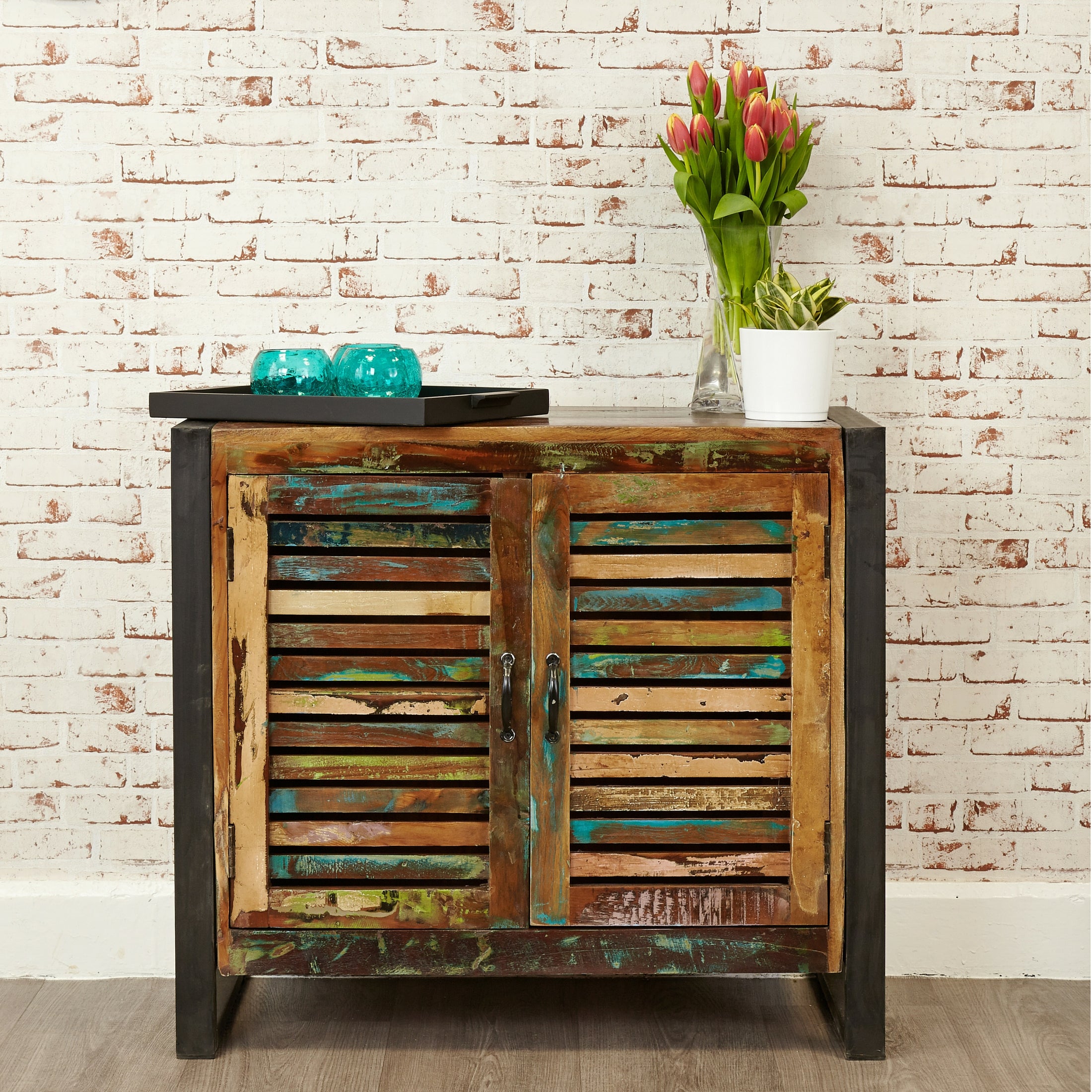 Shoreditch Two Door Small Sideboard - The Orchard Home and Gifts