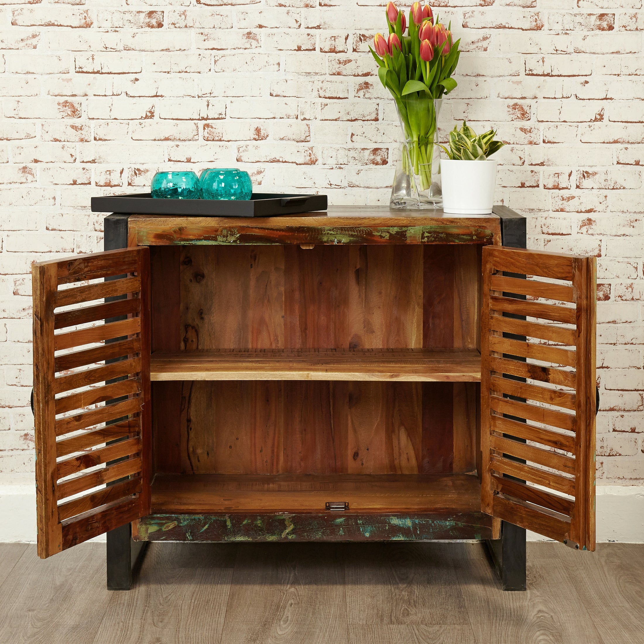 Shoreditch Two Door Small Sideboard - The Orchard Home and Gifts