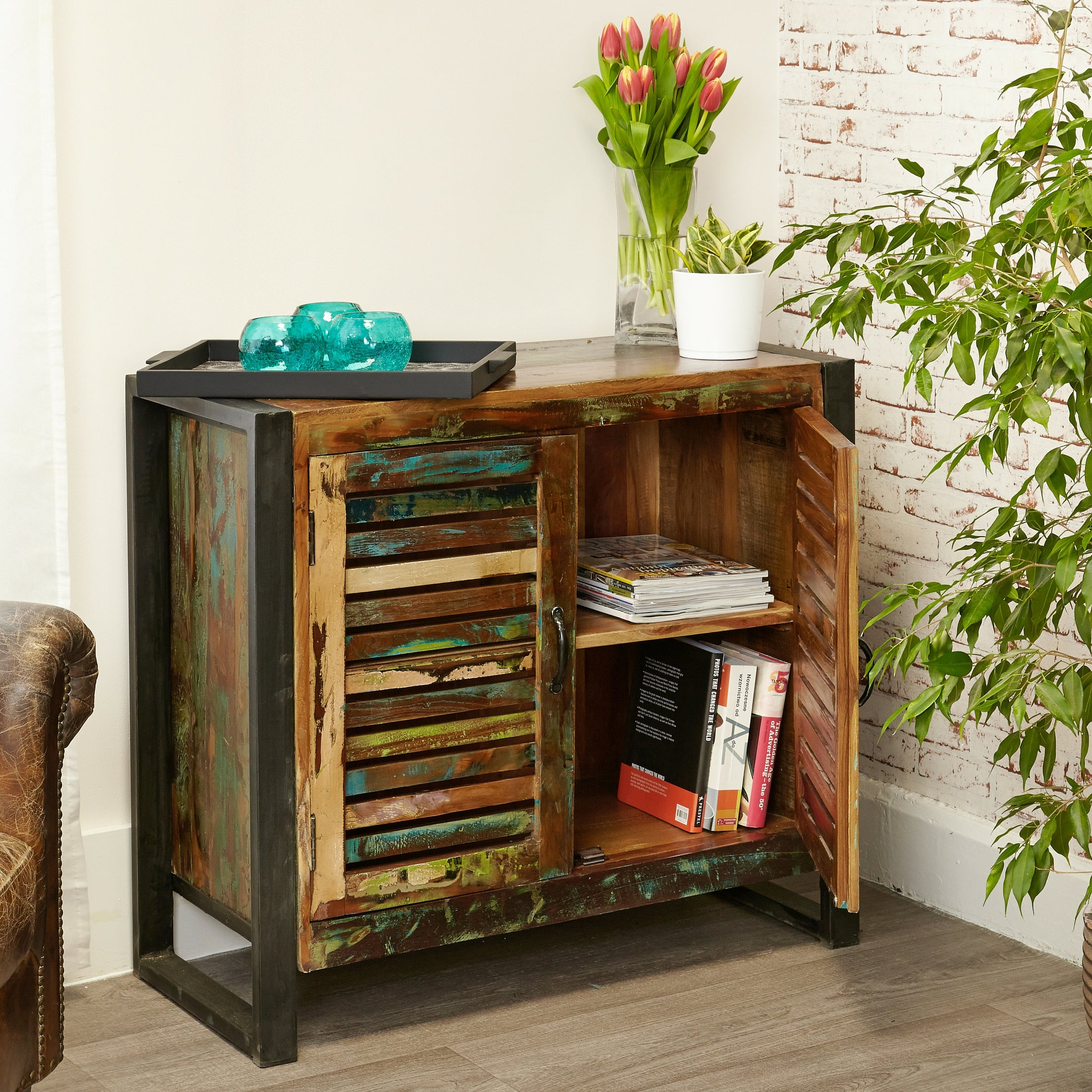 Shoreditch Two Door Small Sideboard - The Orchard Home and Gifts