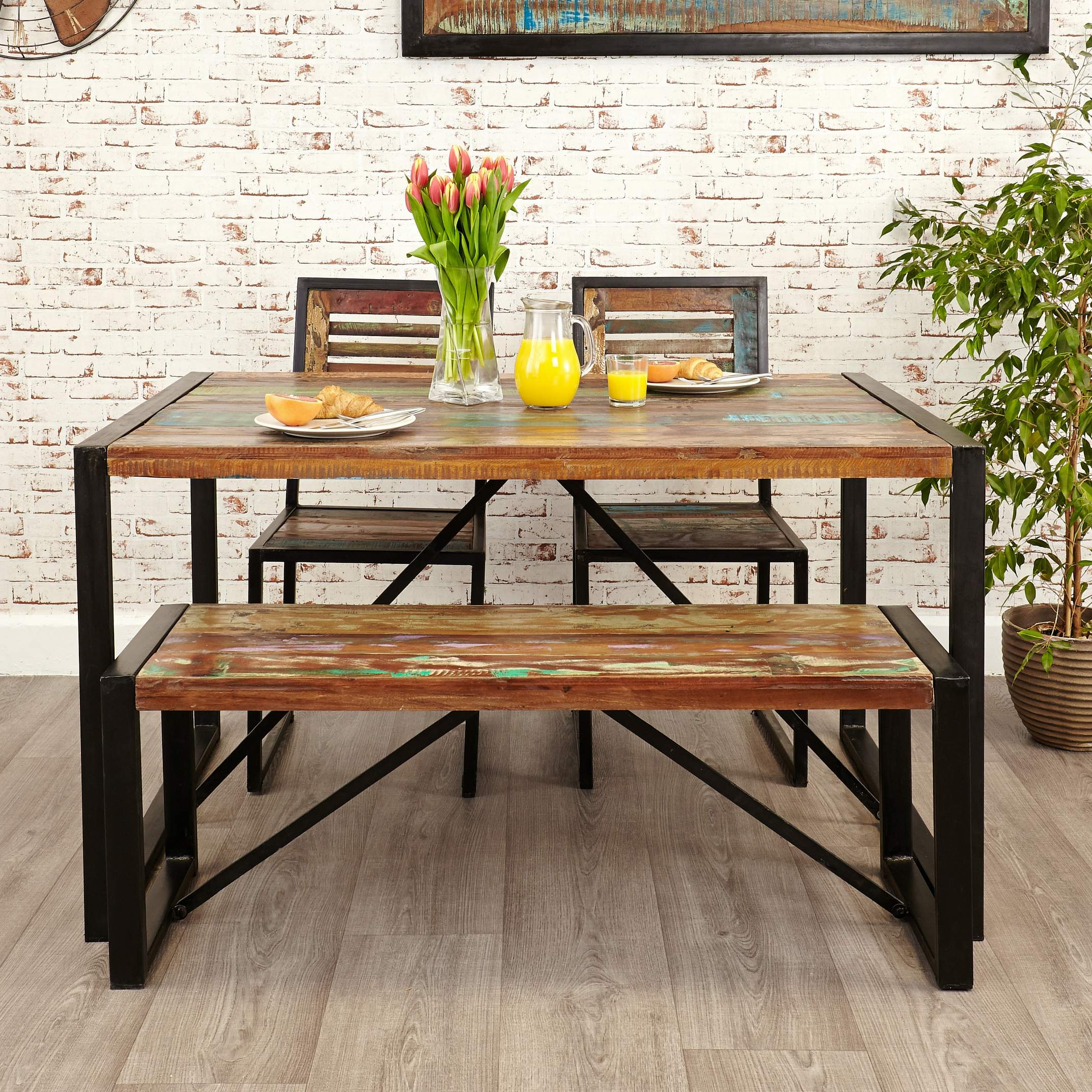 Shoreditch Dining Bench Small - The Orchard Home and Gifts