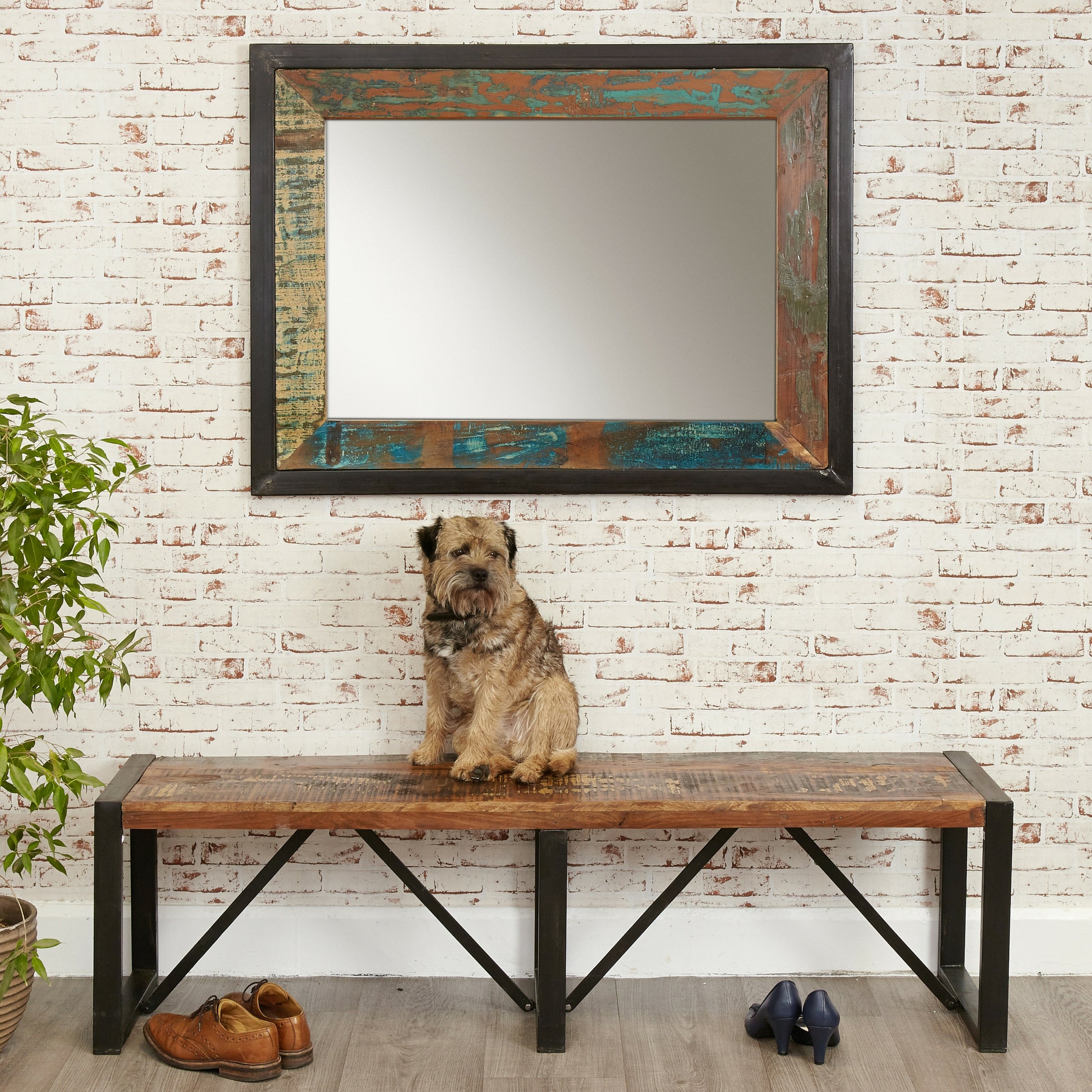 Shoreditch Wall Mirror Medium - The Orchard Home and Gifts