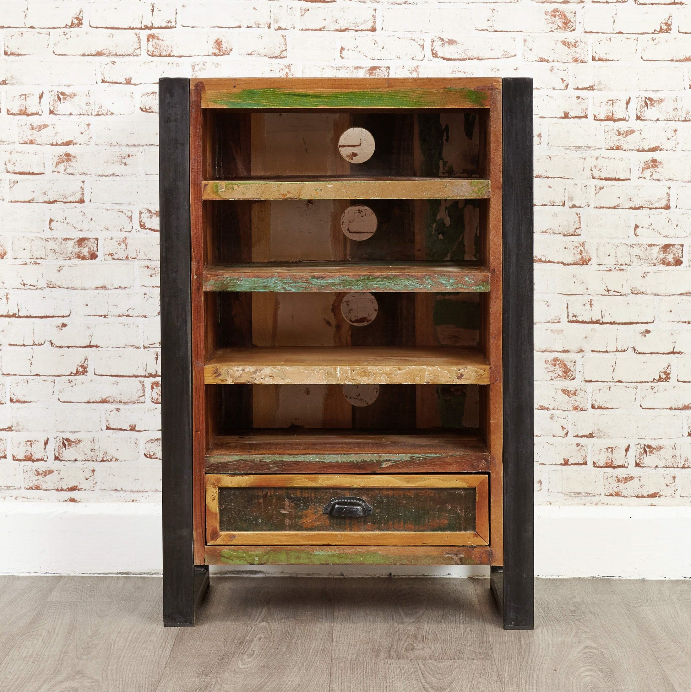 Shoreditch Media Storage Shelving Unit - The Orchard Home and Gifts