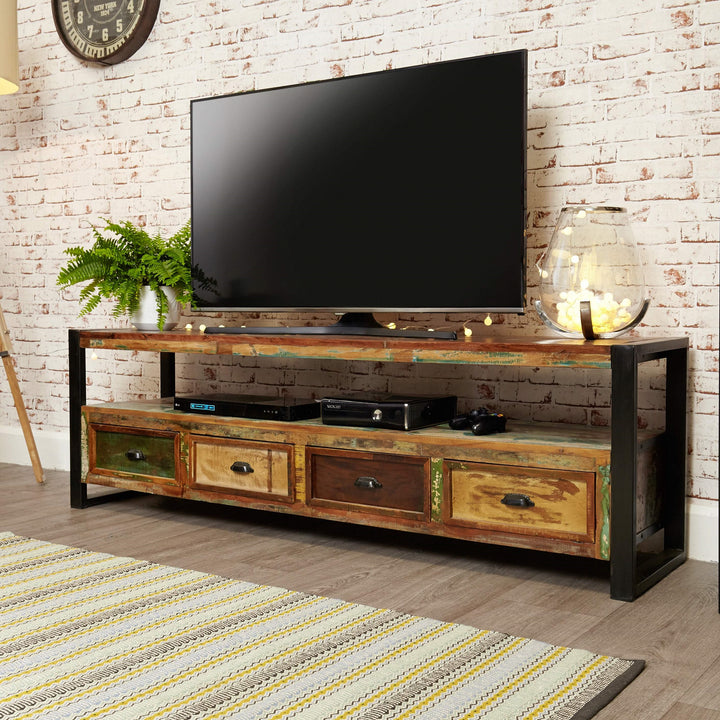 Shoreditch Widescreen TV Media Unit - The Orchard Home and Gifts