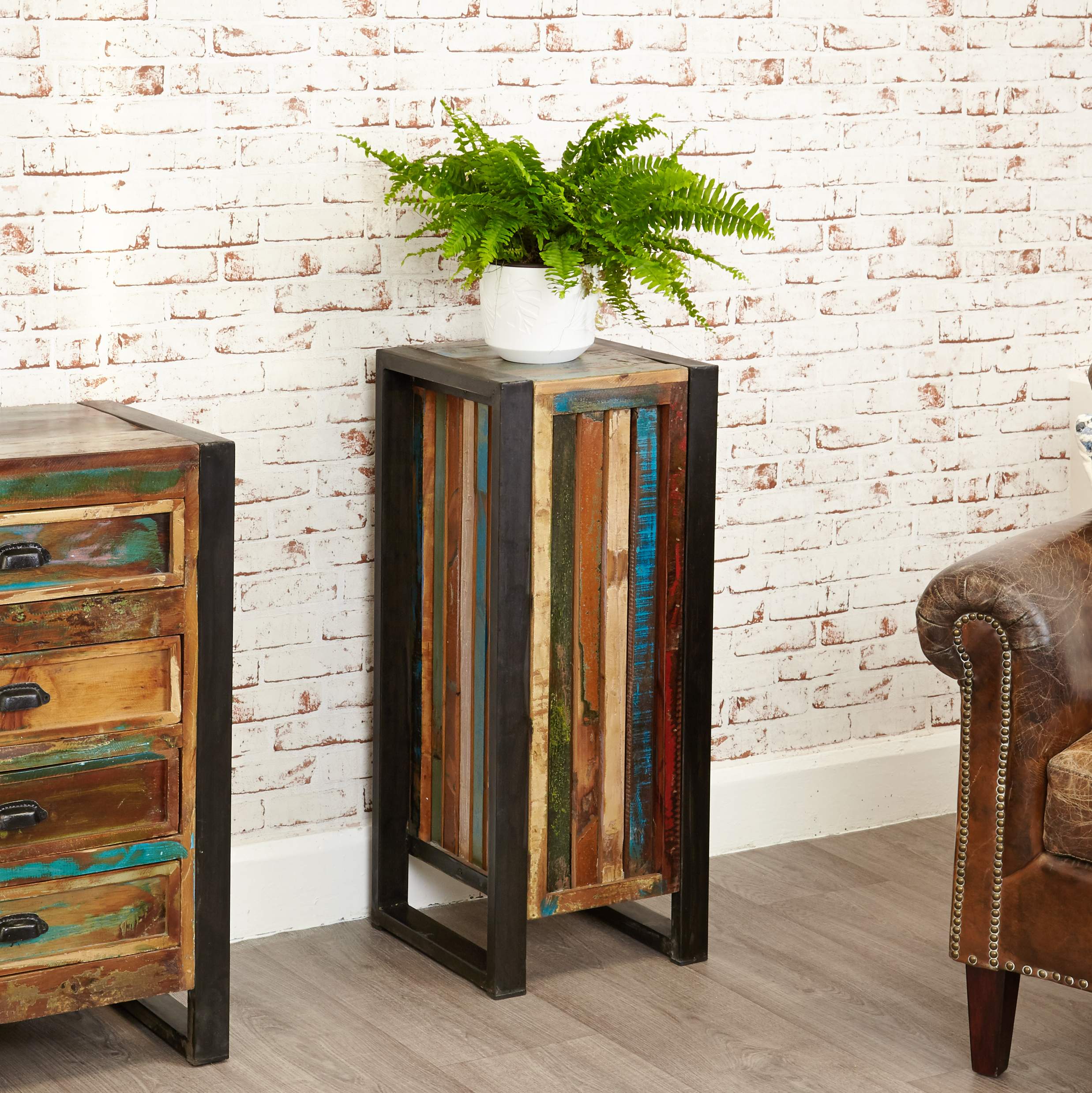 Shoreditch Tall Lamp Side Table - The Orchard Home and Gifts