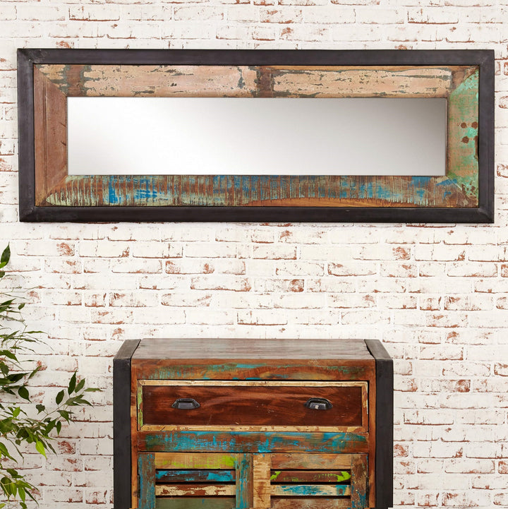 Shoreditch Wall Mirror Oblong Large - The Orchard Home and Gifts