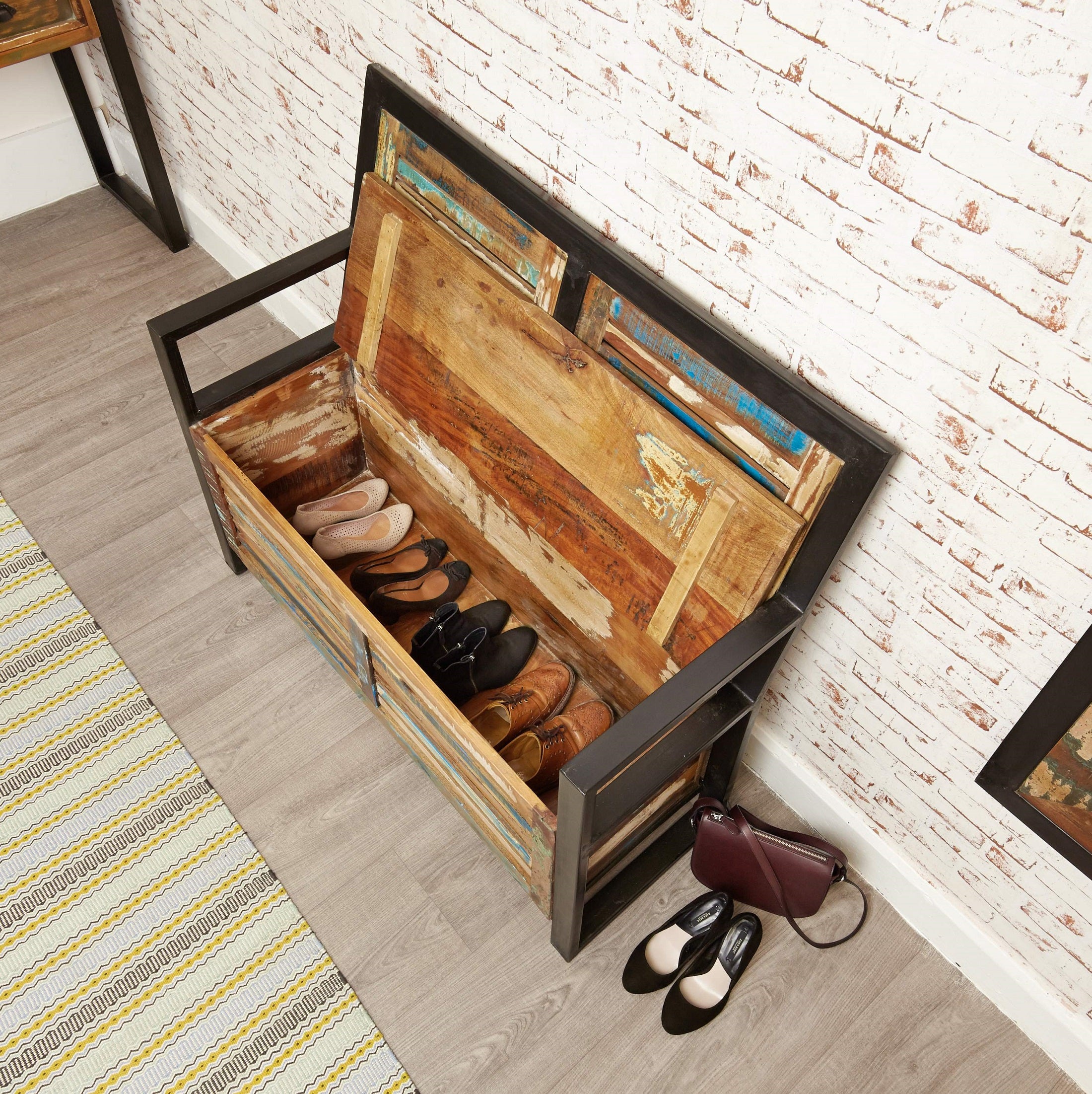 Shoreditch Monks Storage Bench - The Orchard Home and Gifts