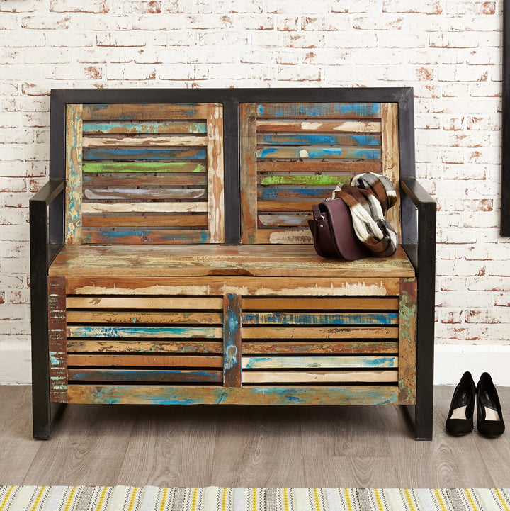 Shoreditch Monks Storage Bench - The Orchard Home and Gifts