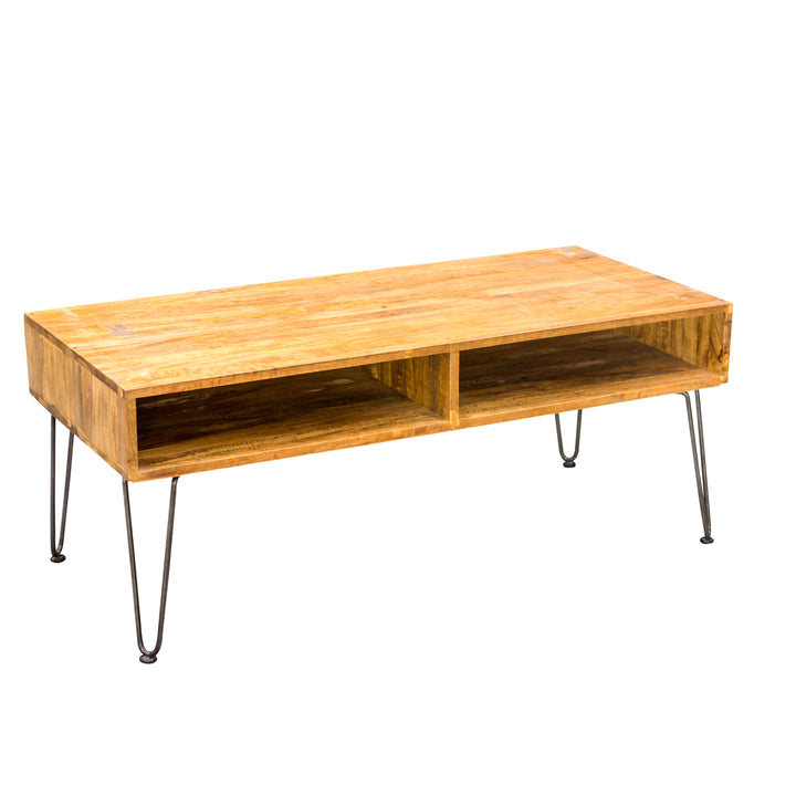 Industrial Vintage Hairpin Rectangular Coffee Table