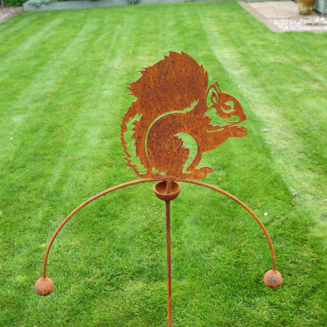 Squirrel Double Ball Wind Spinner/Rocker