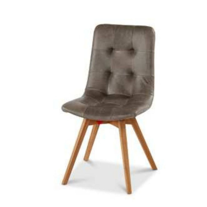 Allegro Grey Cerato Leather Dining Chair - The Orchard Home and Gifts