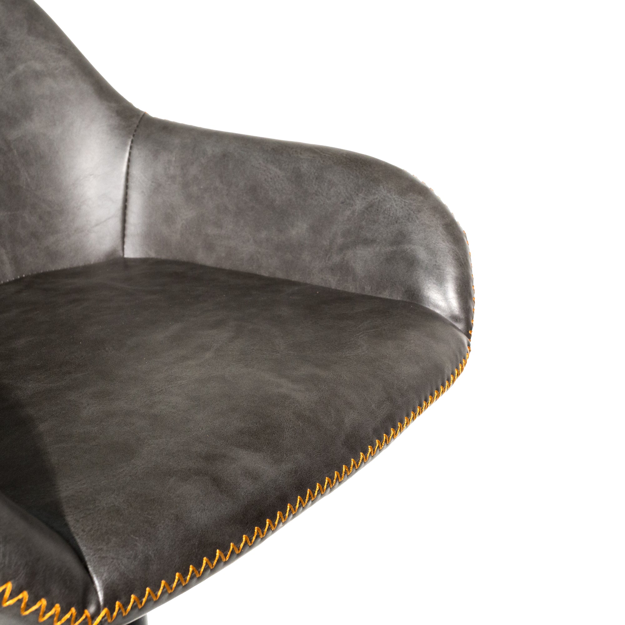 Baxter Grey Gas Lift Set of Two Kitchen Bar Stools