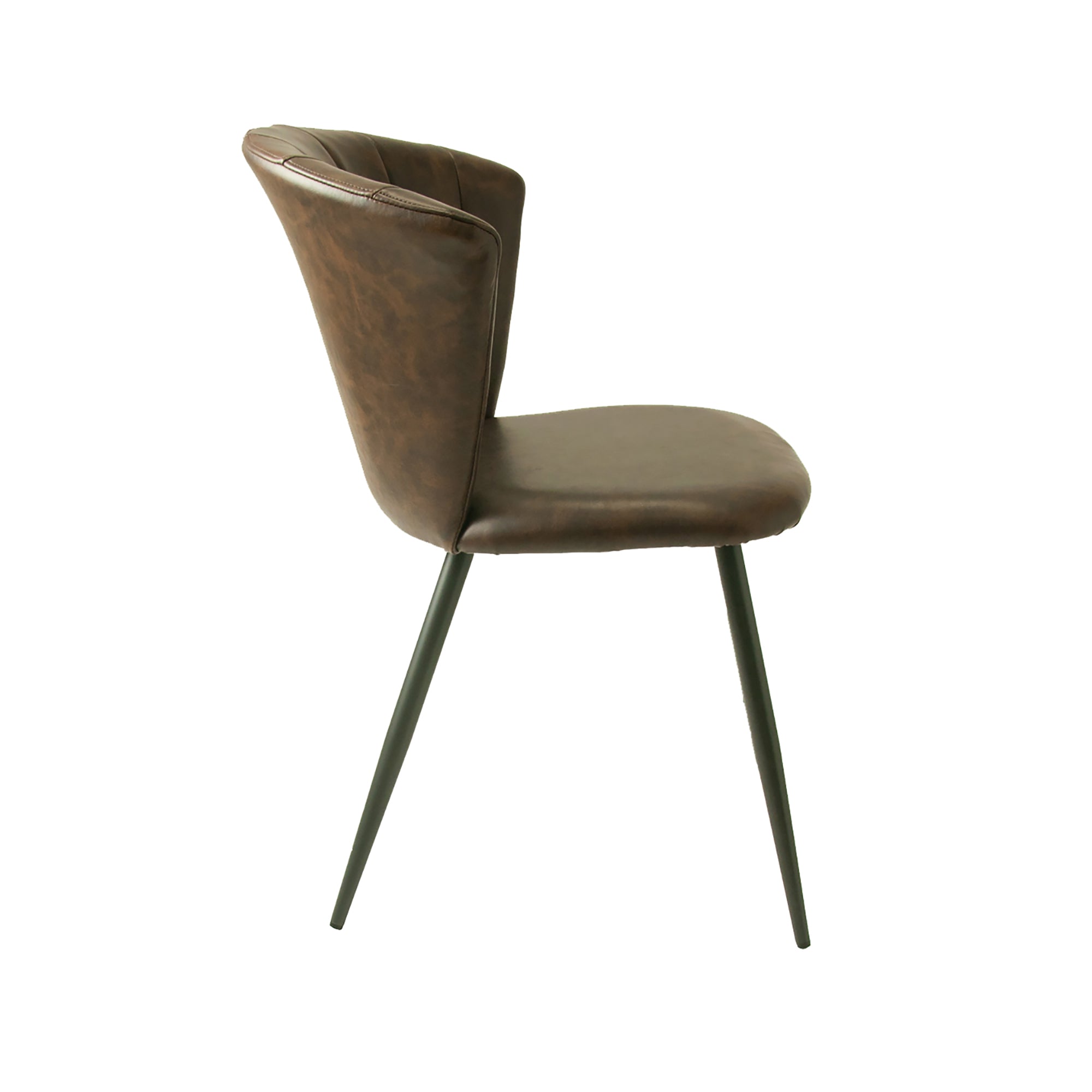 Bourne Chesnut Brown Set of Two Dining Chairs