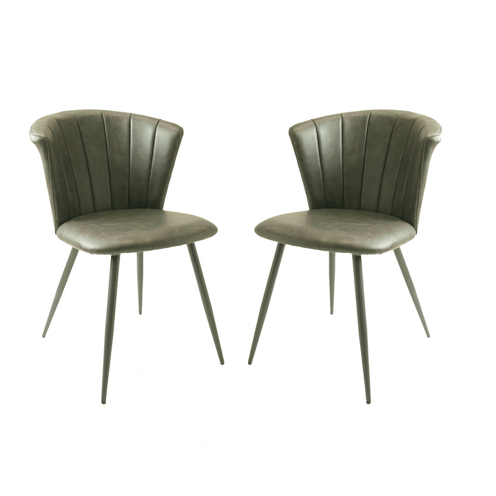 Bourne Grey Set of Two Dining Chairs