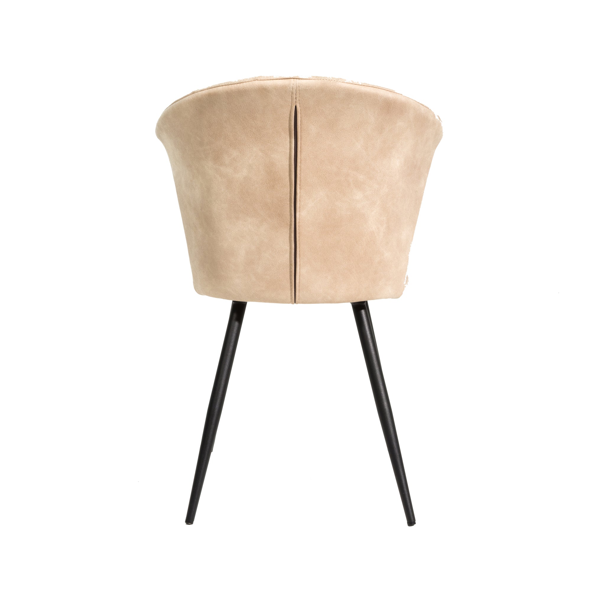 Bourne Moleskin Oyster Cream Set of Two Dining Chairs